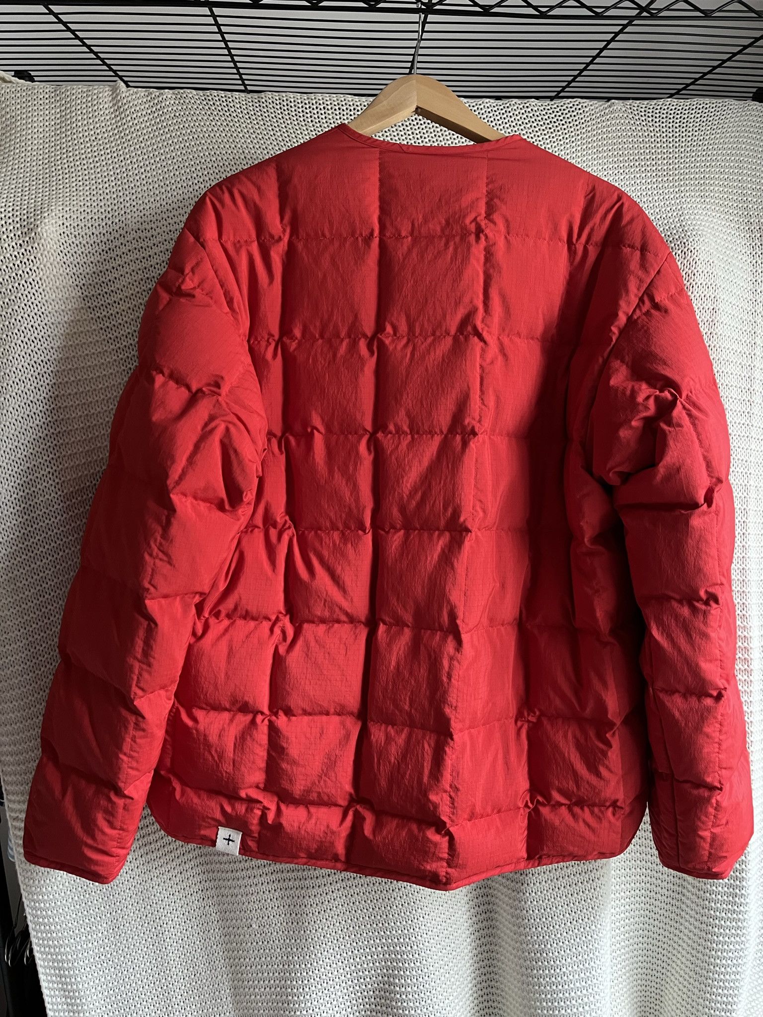 Jil Sander WORN ONCE $1650 Insulator Down Jacket Liner Quilted Red Size US L / EU 52-54 / 3 - 2 Thumbnail