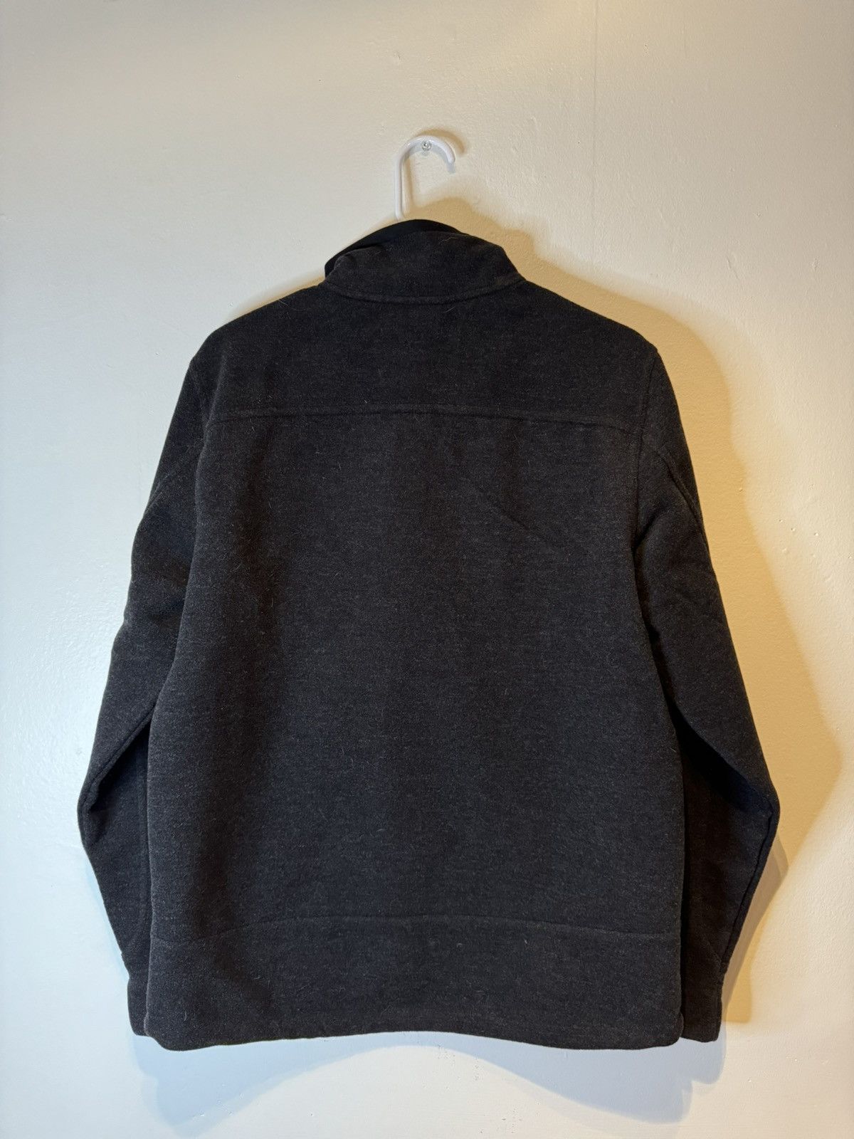 L.L. Bean LL Bean Mens Small Soft Shell Wool Blend Full Zip Up Jacket Size US S / EU 44-46 / 1 - 5 Thumbnail