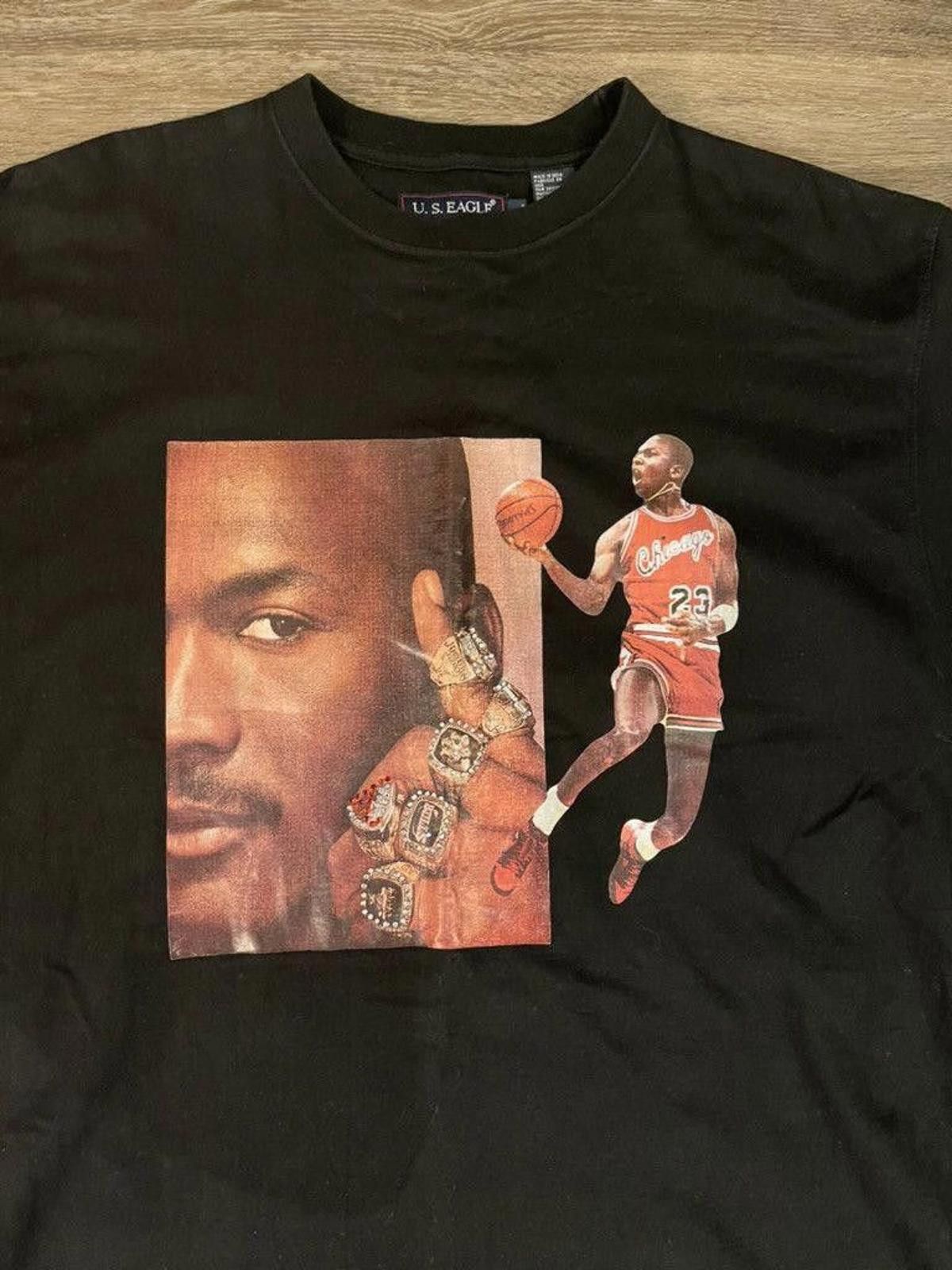Vintage VINTAGE • Michael Jordan “6 Rings” Tee (XXL) Size US XXL / EU 58 / 5 - 3 Thumbnail