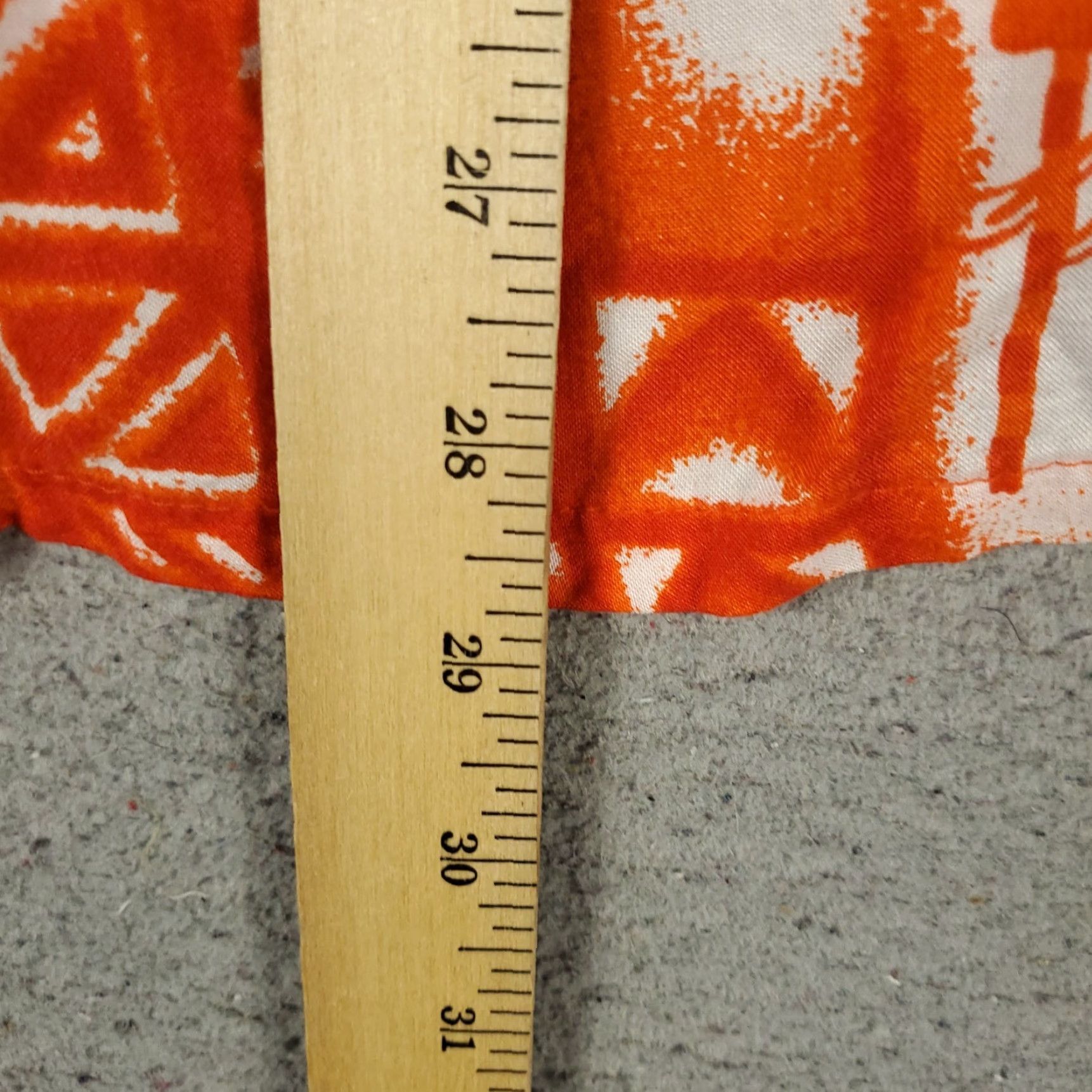 Vintage Kennington Shirt Mens M Orange Floral Rayon Hawaiian Short Sleeve Size US M / EU 48-50 / 2 - 5 Thumbnail