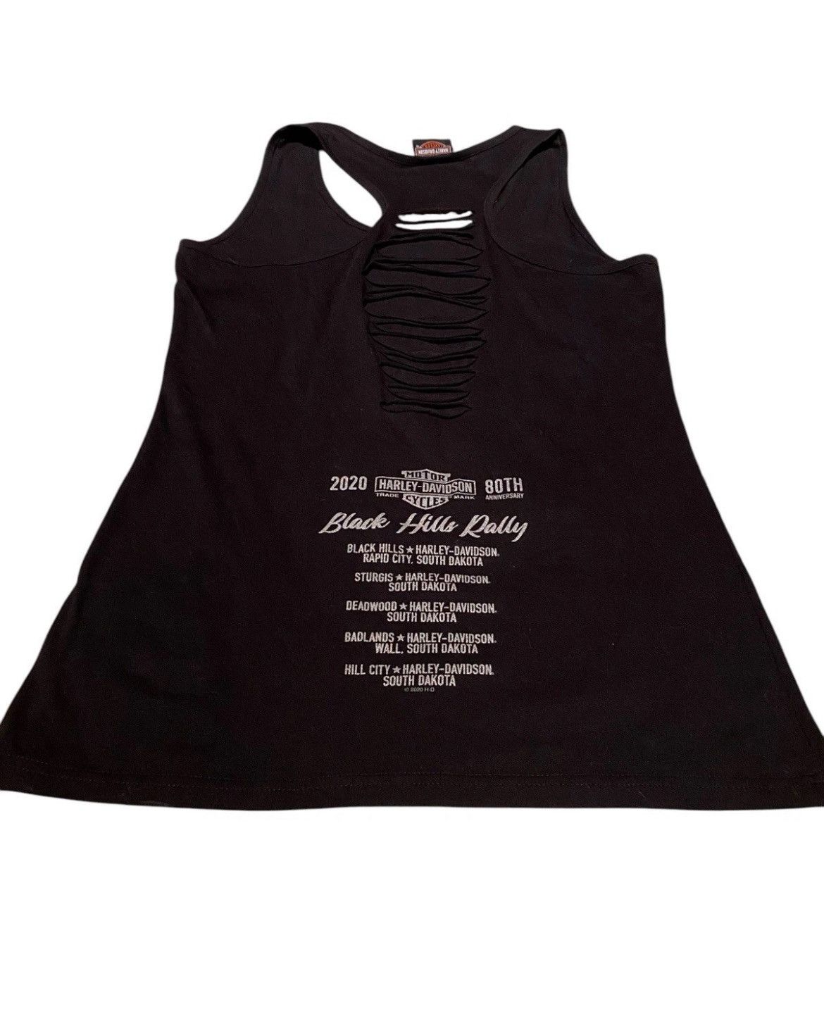 Harley Davidson 2020 Sturgis Harley-Davidson® Women's Foil Ombre Tank Top M Size M / US 6-8 / IT 42-44 - 3 Thumbnail