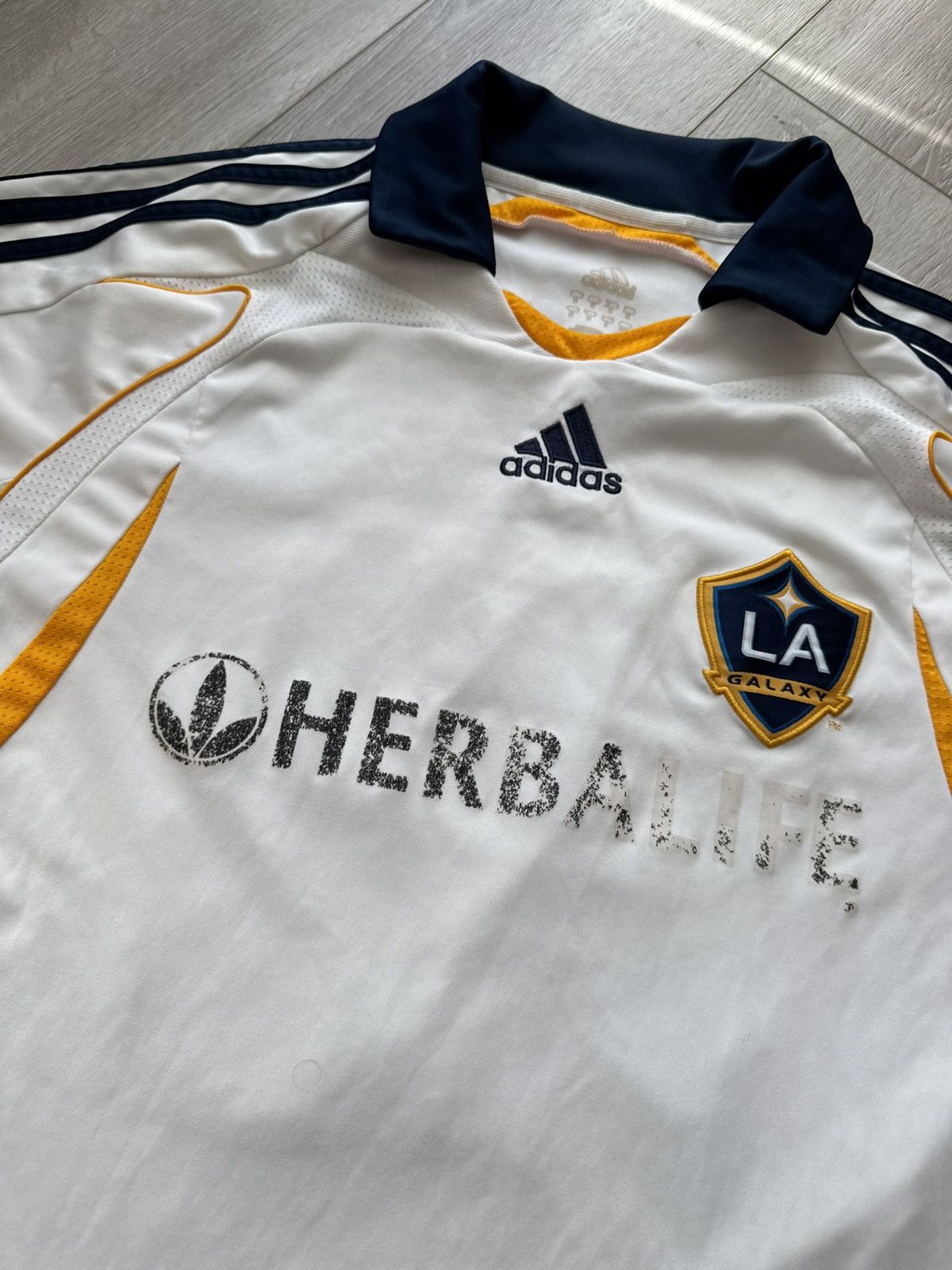 Adidas Adidas Vintage David Beckham 2007 LA Galaxy MLS Football Kit Size US M / EU 48-50 / 2 - 8 Thumbnail