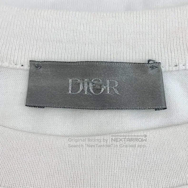 Dior Dior White tiger embroidered cotton round-neck short-sleev Size US XXS / EU 40 - 6 Thumbnail