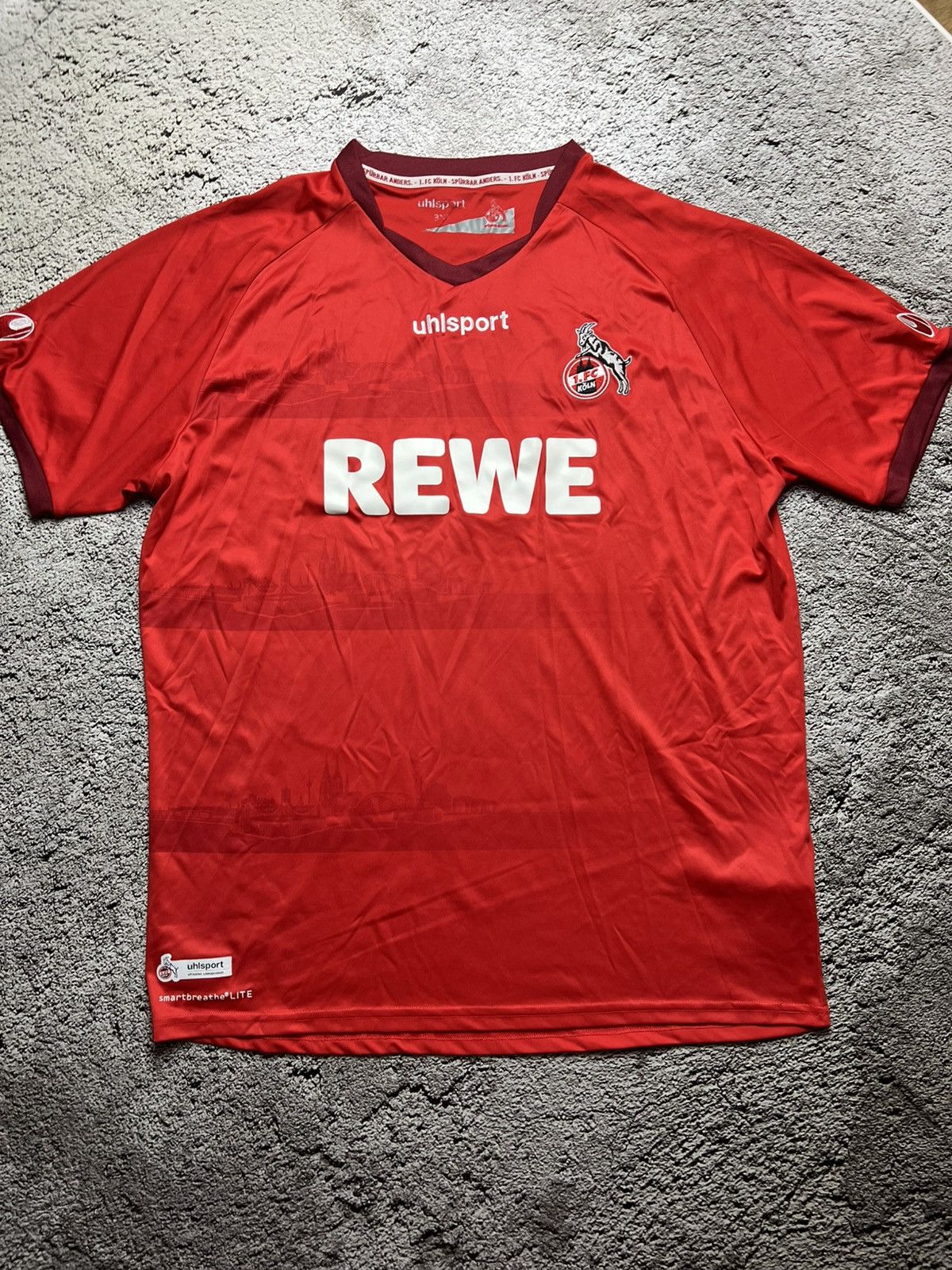 Other Y2K 1.FC Koln rewe jersey by uhlsport Size US XXL / EU 58 / 5 - 1 Thumbnail