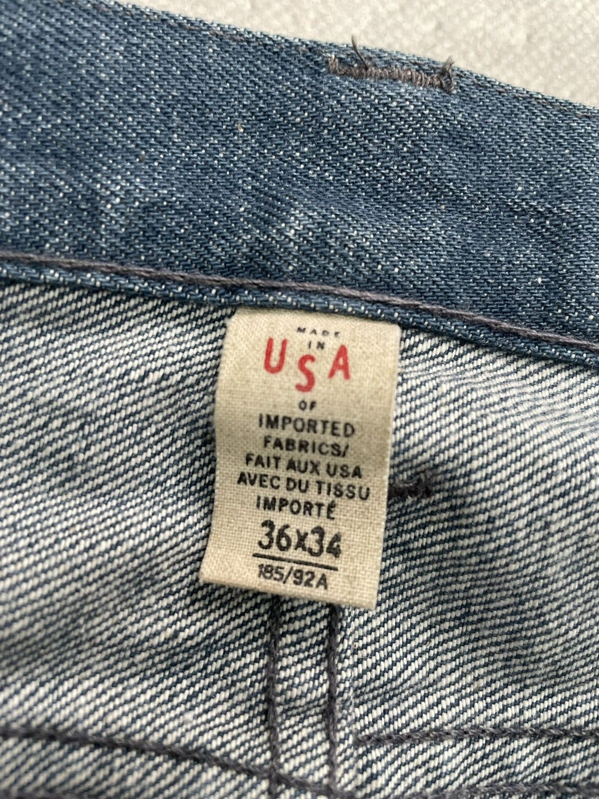 Polo Ralph Lauren Denim selvage Japan double Polo Ralph Lauren RRL jeans Size US 36 / EU 52 - 7 Thumbnail