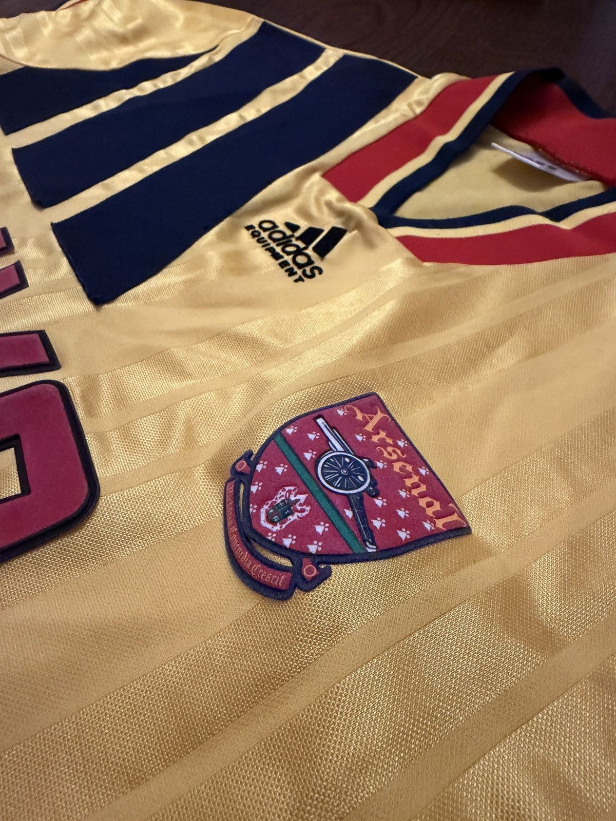 Adidas 1994 Retro Jersey Adidas Arsenal M/L Size US M / EU 48-50 / 2 - 14 Thumbnail