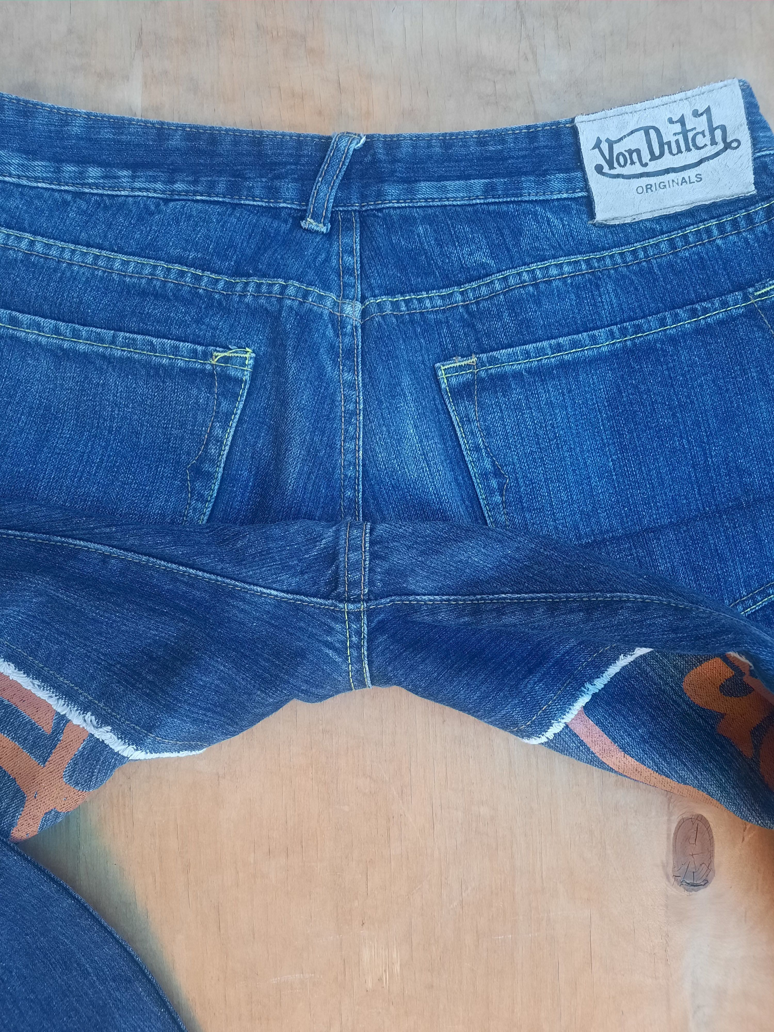 Von Dutch Von Dutch Blue cropped Distressed Denim jeans Size US 34 / EU 50 - 9 Thumbnail