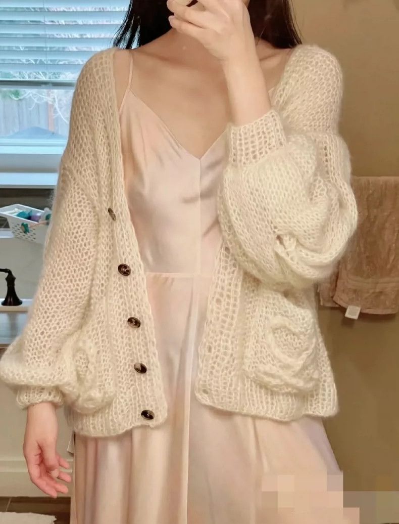 Loewe LOEWE Knitted open shirt with lace Size S / US 4 / IT 40 - 9 Thumbnail