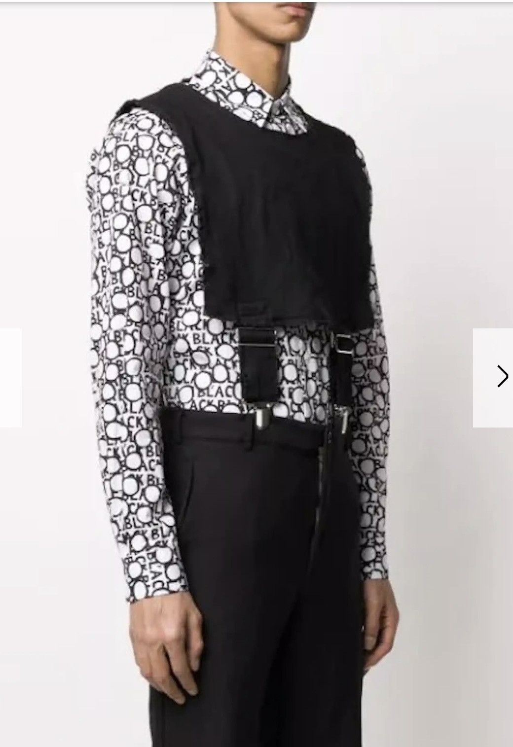 Comme des Garcons CDG black vest Size 40R - 7 Thumbnail