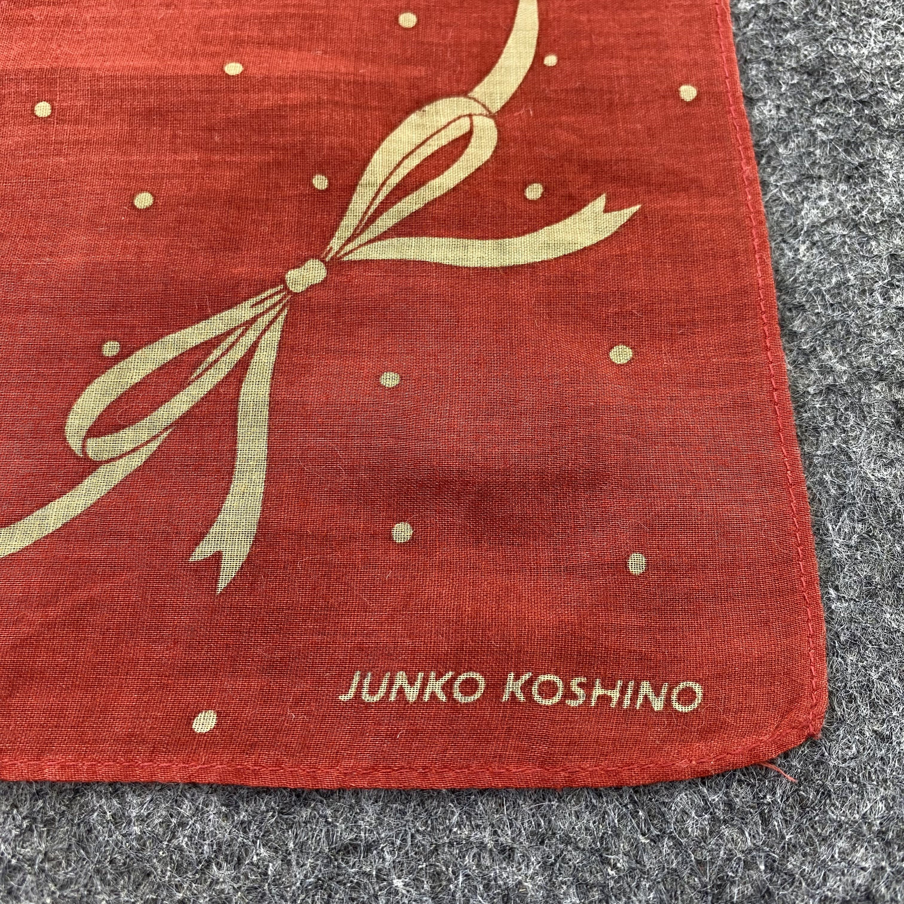 Japanese Brand Junko Koshino Handkerchief Neckerchief Bandana-B1624 Size ONE SIZE - 7 Thumbnail