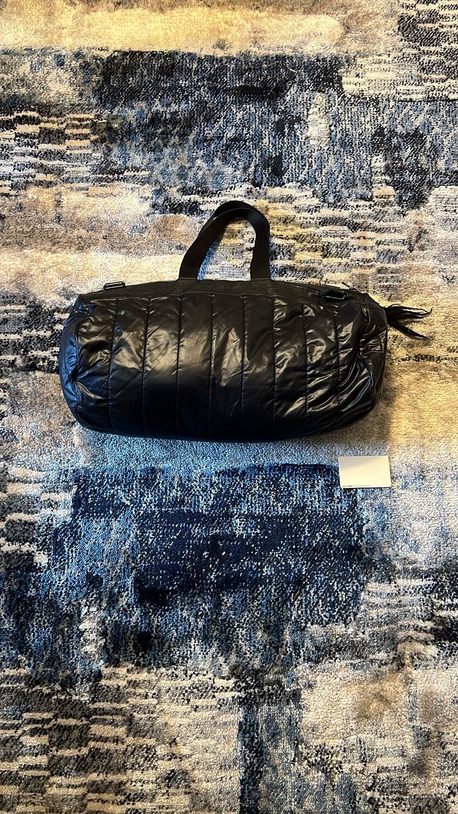 Dior × Hedi Slimane × Vintage Dior AW07 Padded Deville Duffle Bag Size ONE SIZE - 3 Thumbnail
