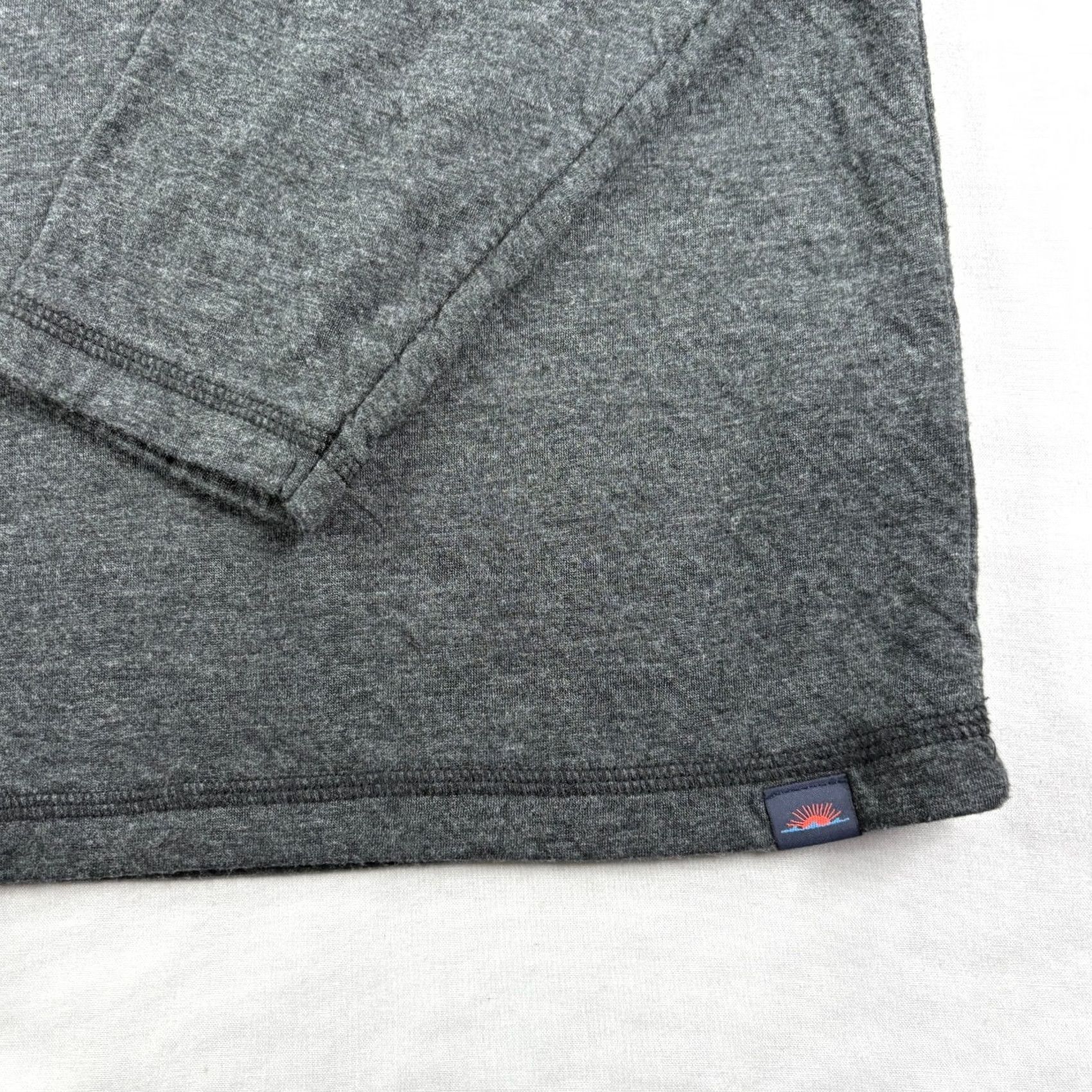 Faherty Faherty Sweater Mens Large Gray Cloud Cotton 1/4 Zip Pullover Golf Casual Preppy Size US L / EU 52-54 / 3 - 2 Thumbnail