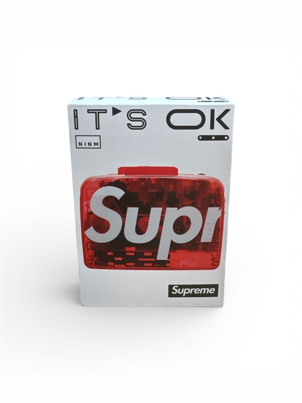 Supreme Supreme It’s OK Too Cassette Tape Player Red SS21 Size ONE SIZE - 4 Thumbnail