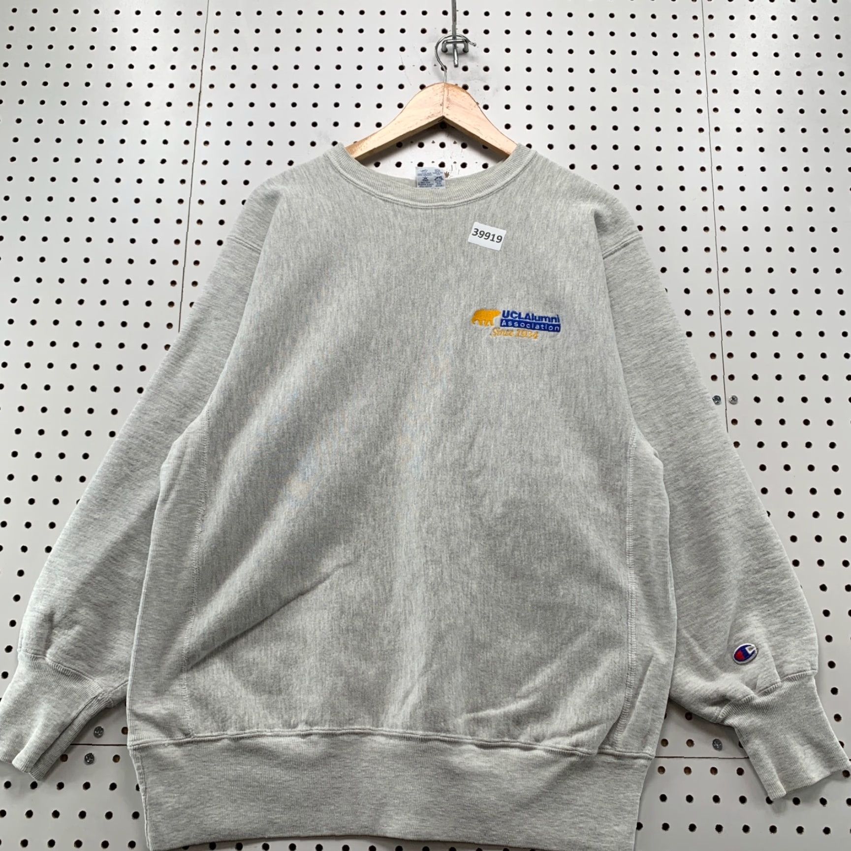 Champion VINTAGE Champion UCLA Reverse Weave Sweatshirt 90s Mens XL Gray Graphic Print Heavyweight Size US XL / EU 56 / 4 - 2 Thumbnail