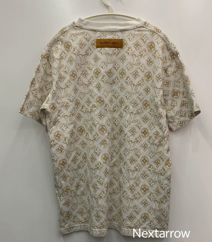 Louis Vuitton Louis Vuitton New beige full printed short sle2412-Nextarrow Size US M / EU 48-50 / 2 - 2 Thumbnail