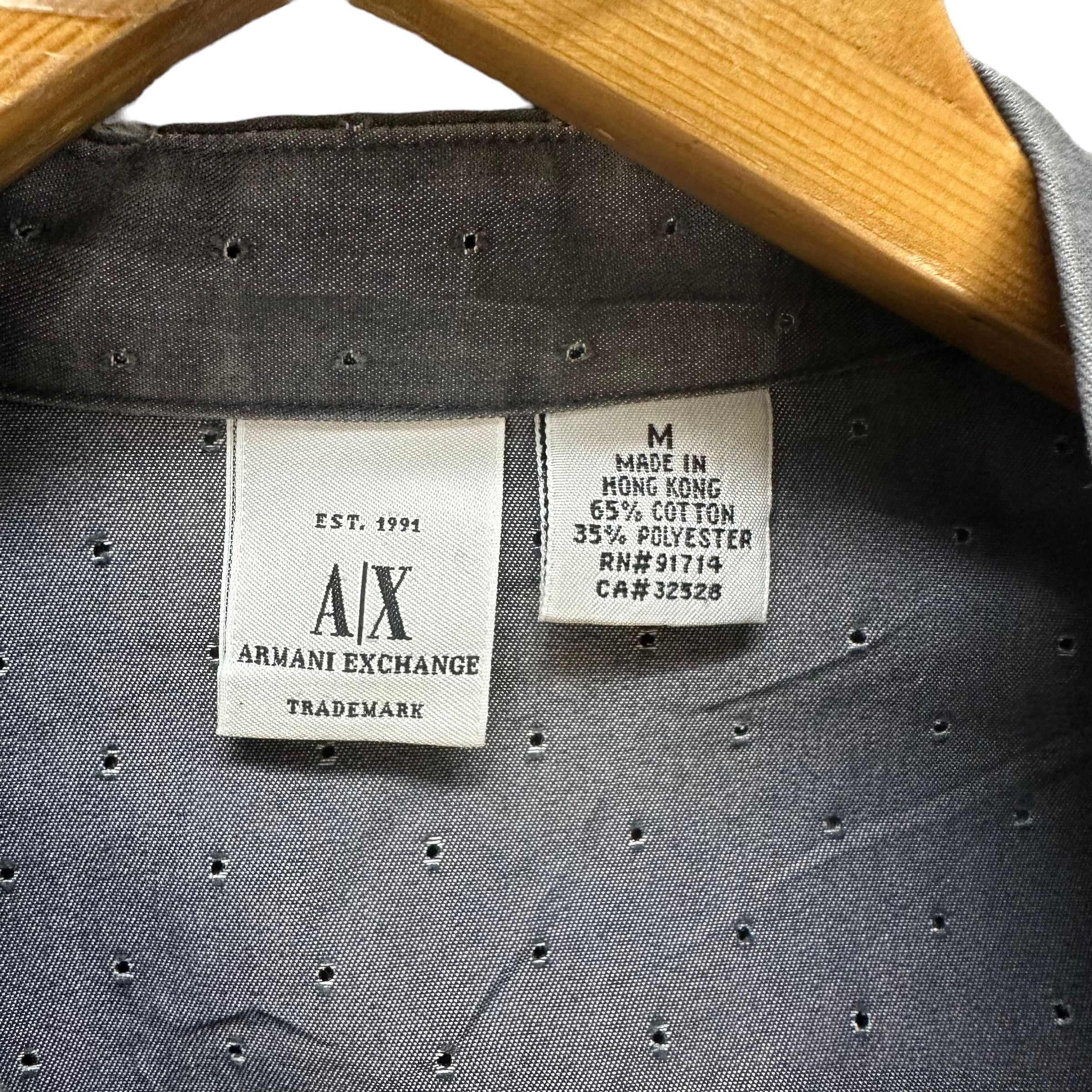 Armani Exchange ARMANI EXCHANGE CROPPED JACKET #7648-160 Size M / US 6-8 / IT 42-44 - 7 Thumbnail