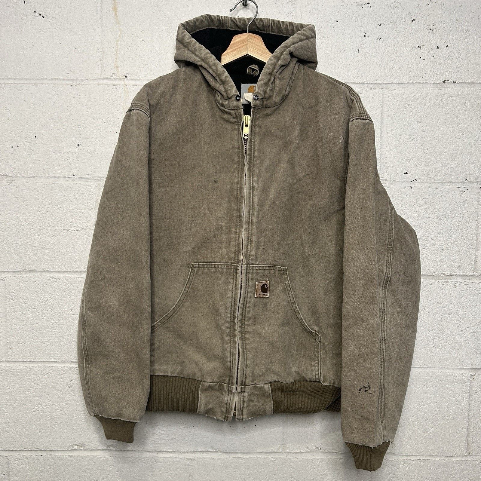 Carhartt Carhartt Sandstone Quilted Hooded Active Jacket “Desert” Size US M / EU 48-50 / 2 - 1 Thumbnail