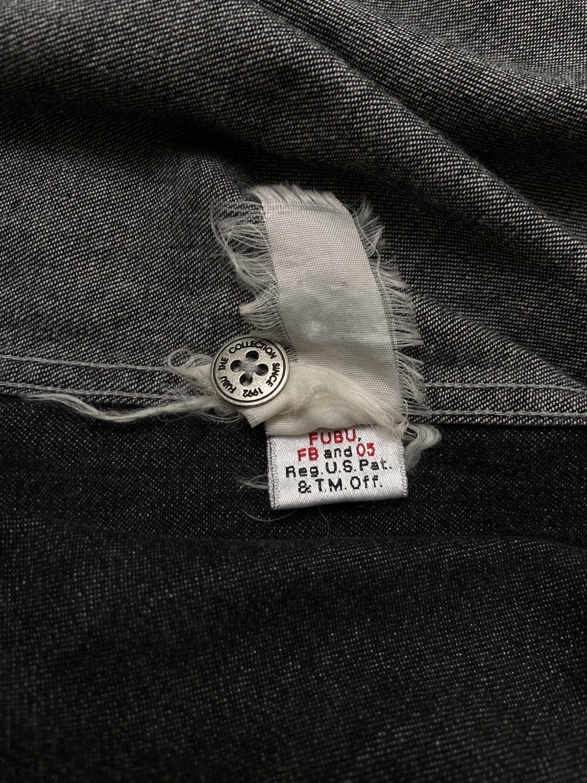 Fubu Vintage 00s Fubu Denim Hiphop Denim Shirts Button Up Size US L / EU 52-54 / 3 - 11 Thumbnail