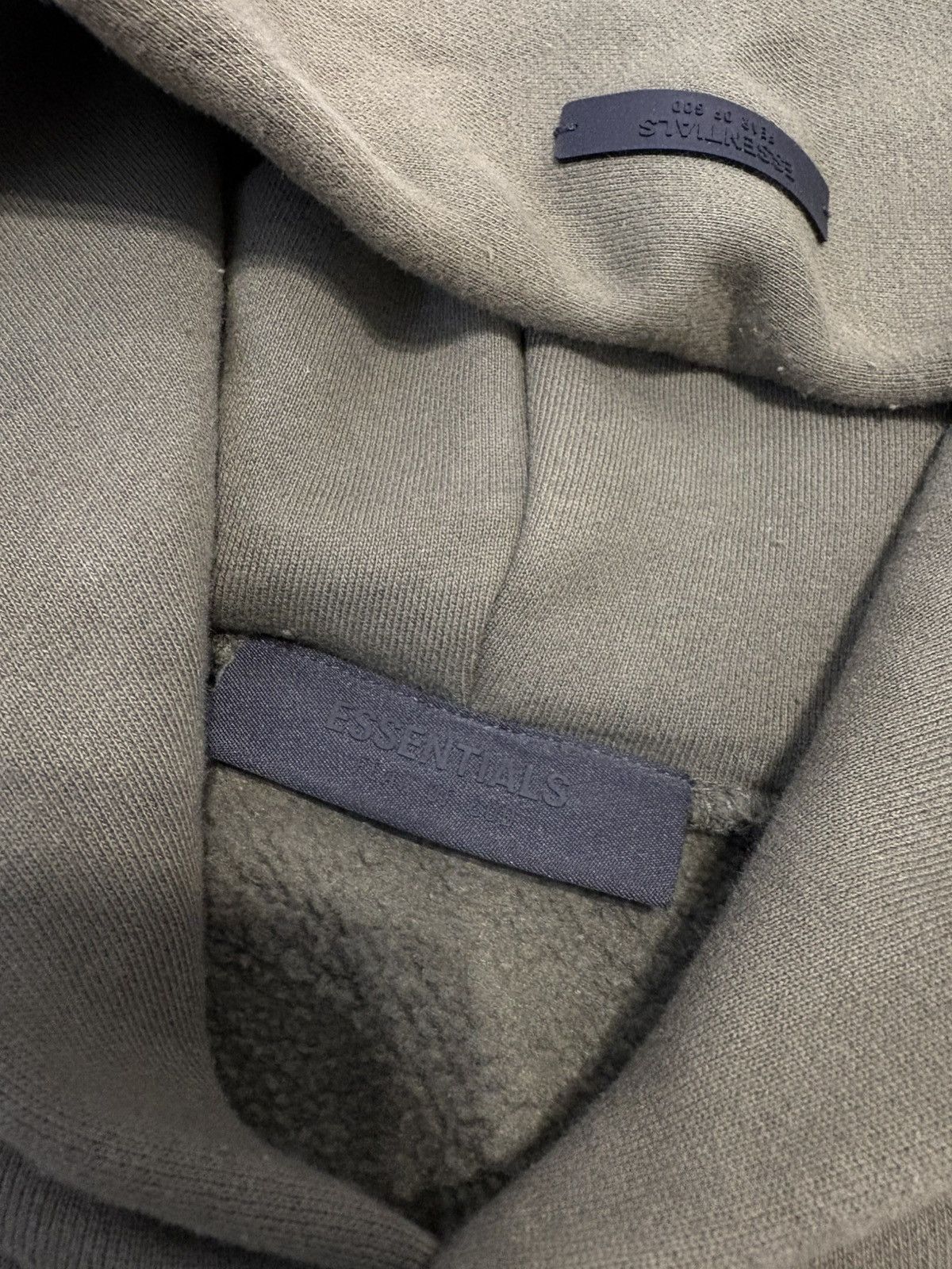 Fear of God Fear Of God Essentials Olive Hoodie Size US M / EU 48-50 / 2 - 6 Thumbnail