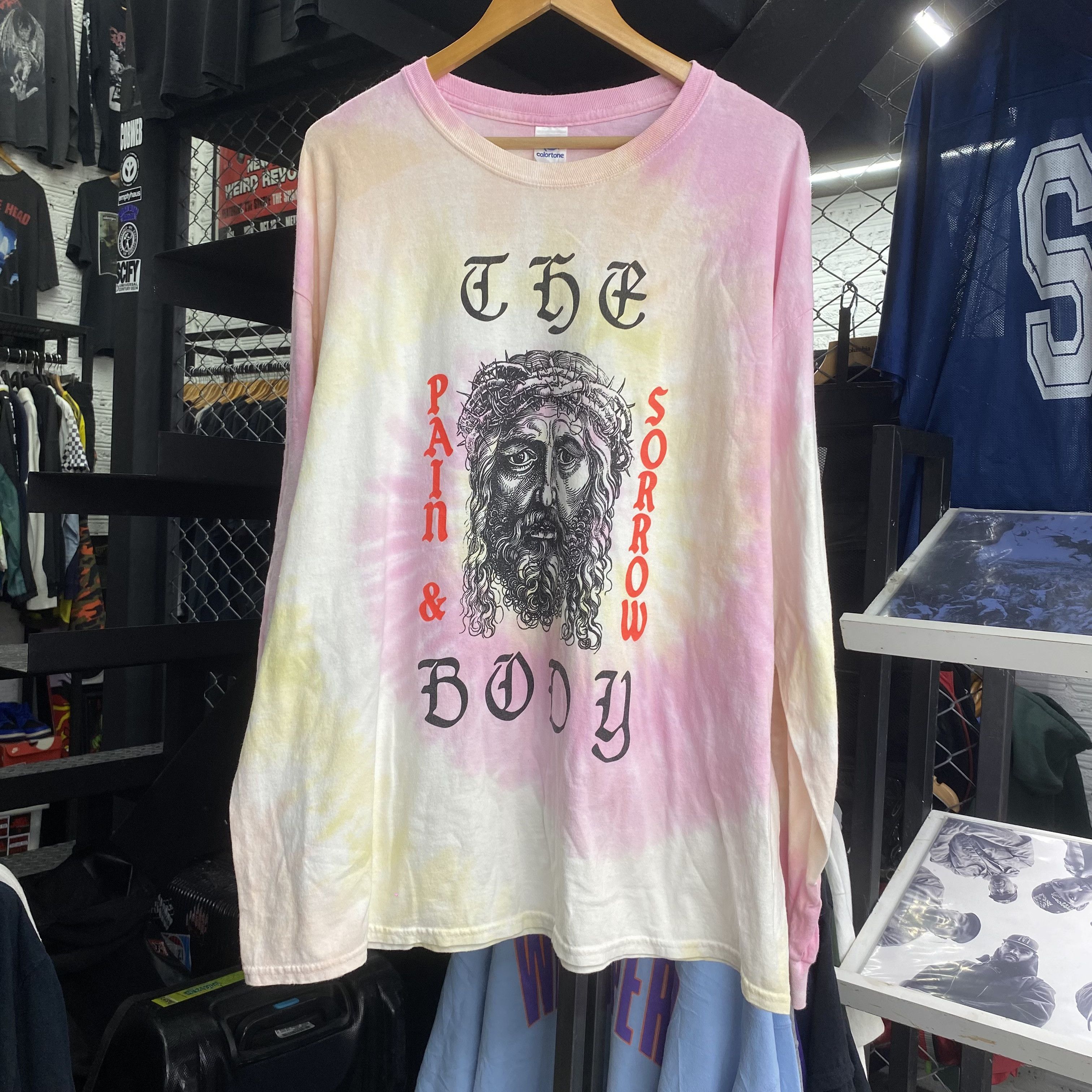 Band Tees THE BODY Pain & Sorrow Tie Dye Shirt Size US XXL / EU 58 / 5 - 1 Thumbnail