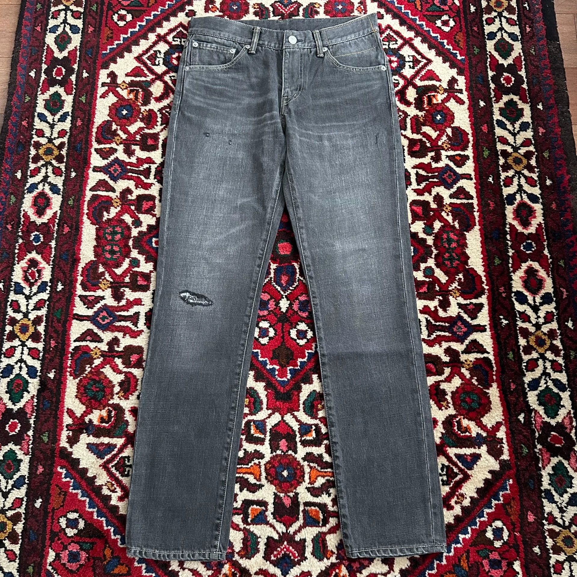 Visvim visvim 17aw 04d10 rare black jeans w30l30 Size US 30 / EU 46 - 1 Thumbnail