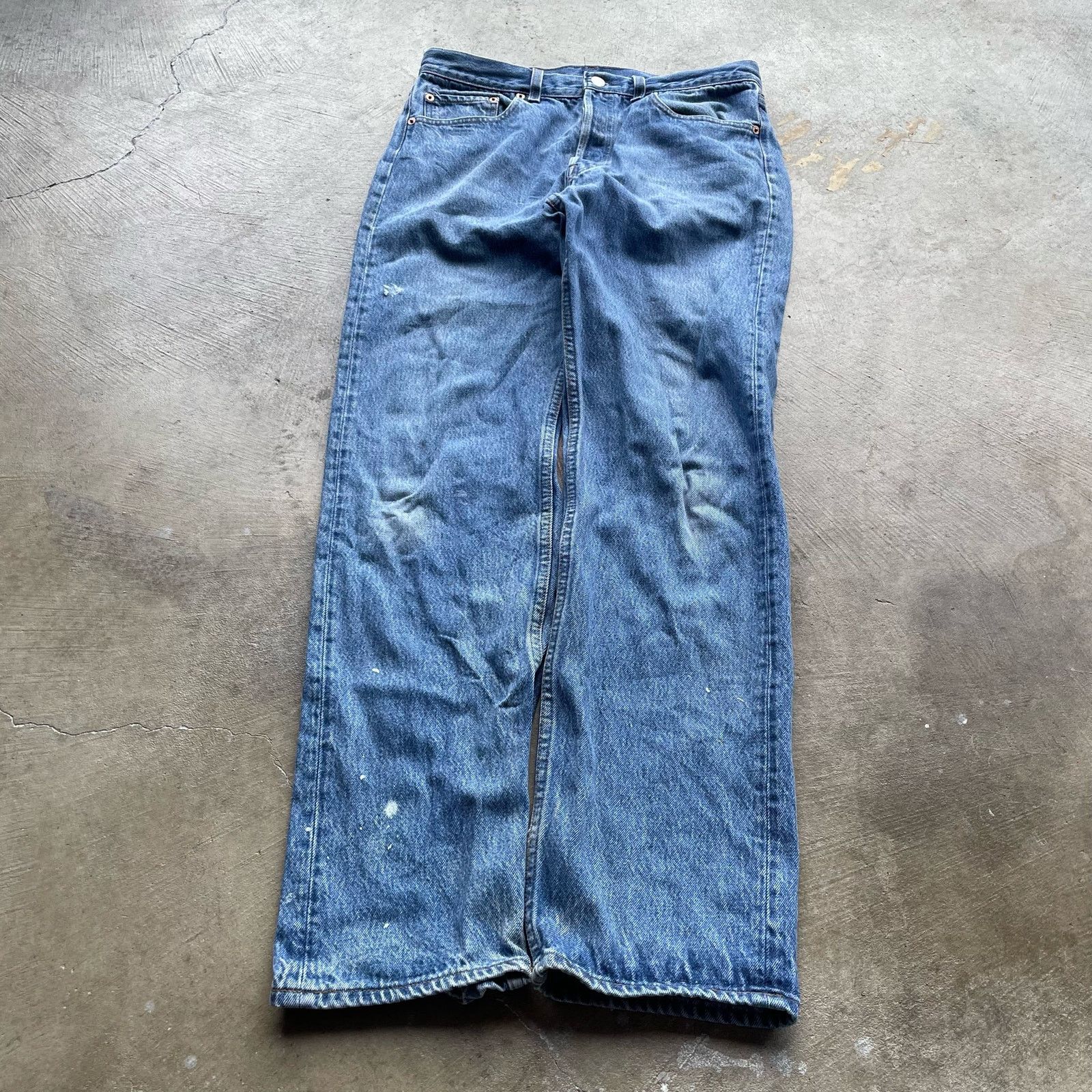 Vintage VINTAGE 501 LEVIS JEANS MADE IN USA 90S MEASURES 32X30 Size US 32 / EU 48 - 3 Thumbnail