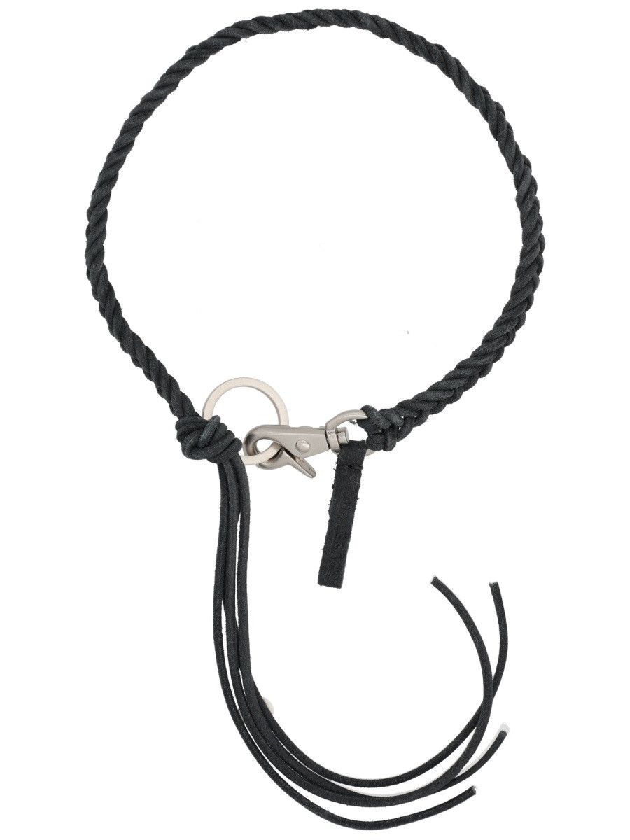 Our Legacy OUR LEGACY BRAIDED LADON NECKLACE - BLACK Size ONE SIZE - 1 Thumbnail