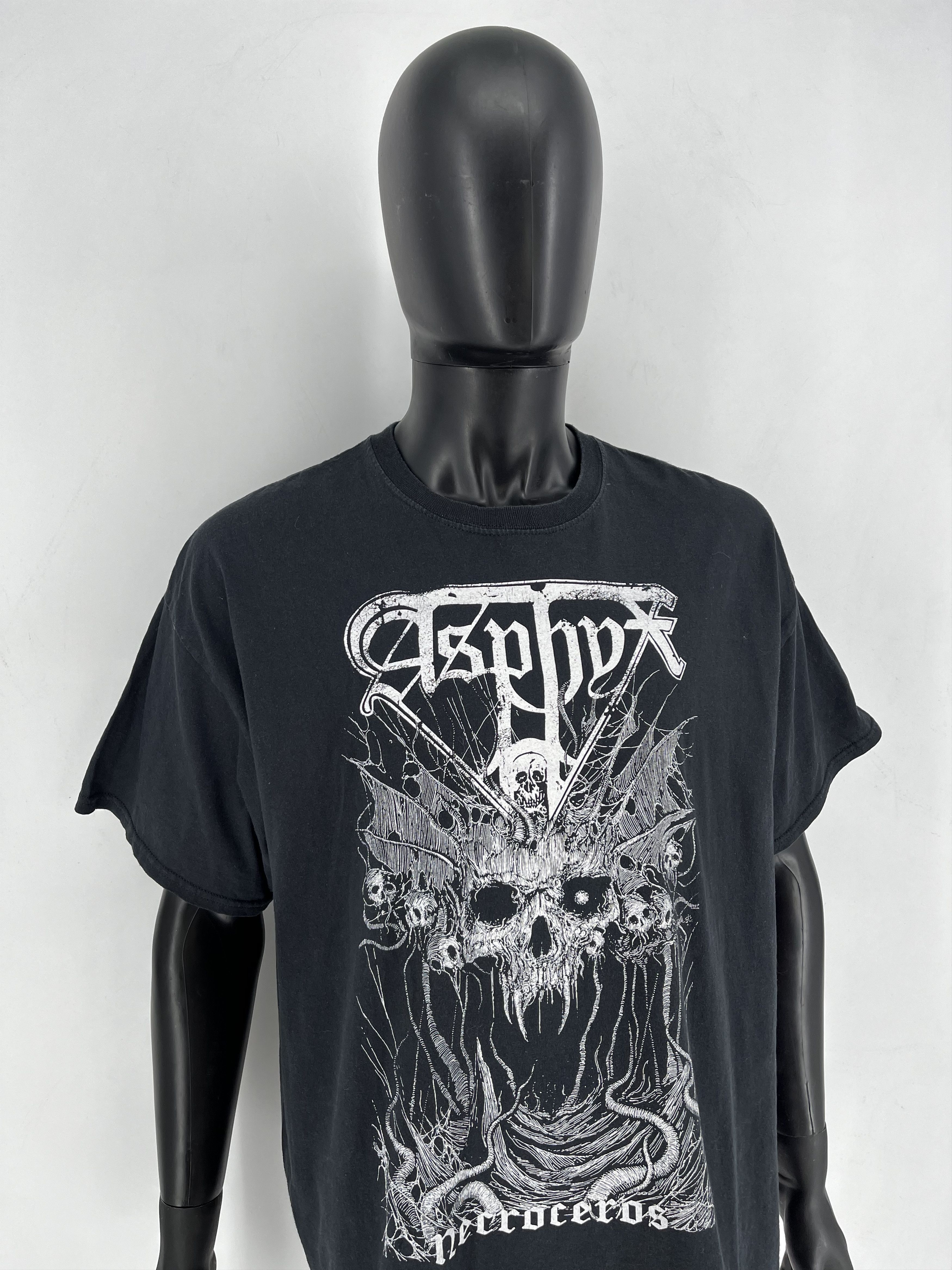 Band Tees Asphyx Crush the Cenotaph Death Metal Tee Size US M / EU 48-50 / 2 - 3 Thumbnail