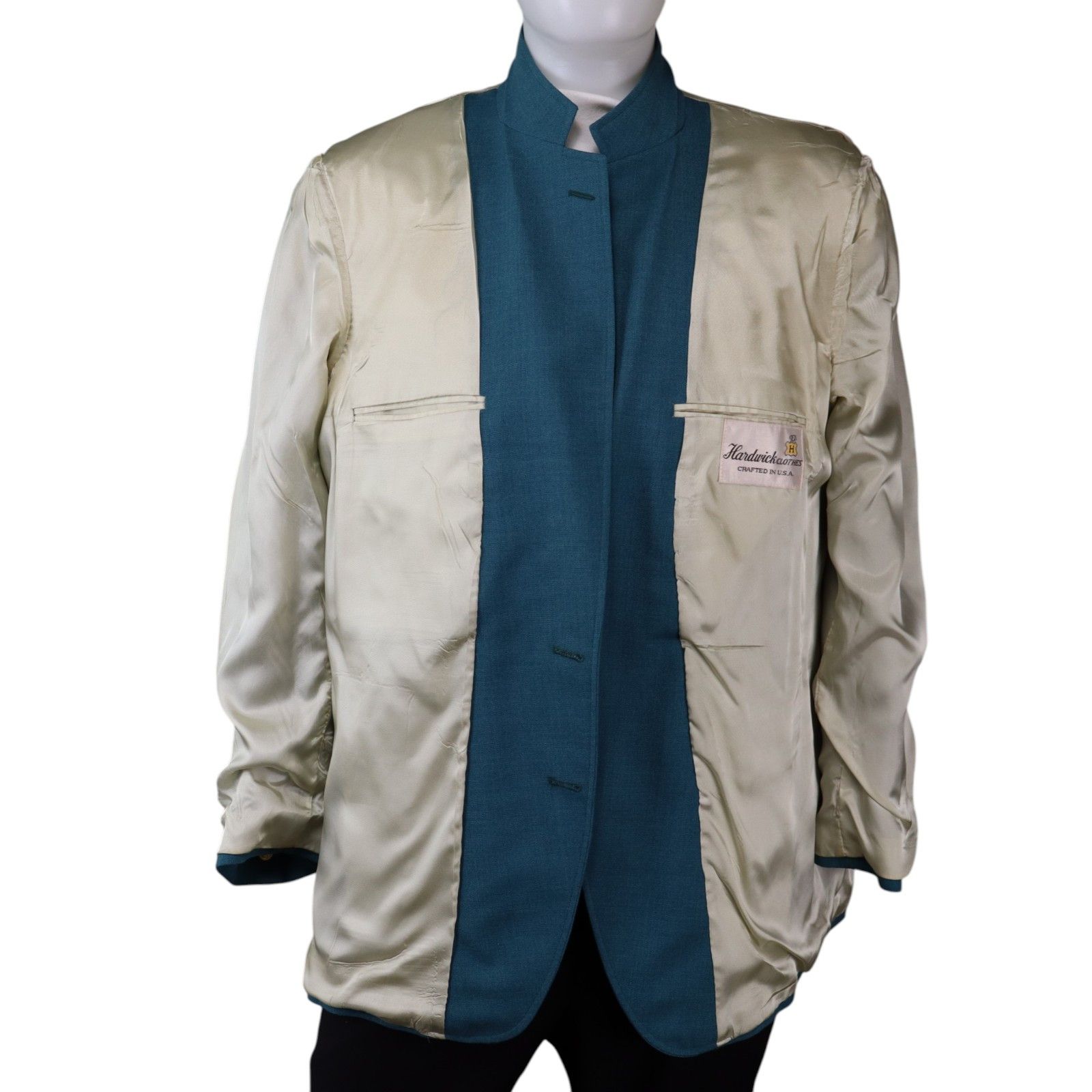 Hardwick Vintage Hardwick USA Hopsack Blazer 48L Masters Green Size 48L - 11 Thumbnail
