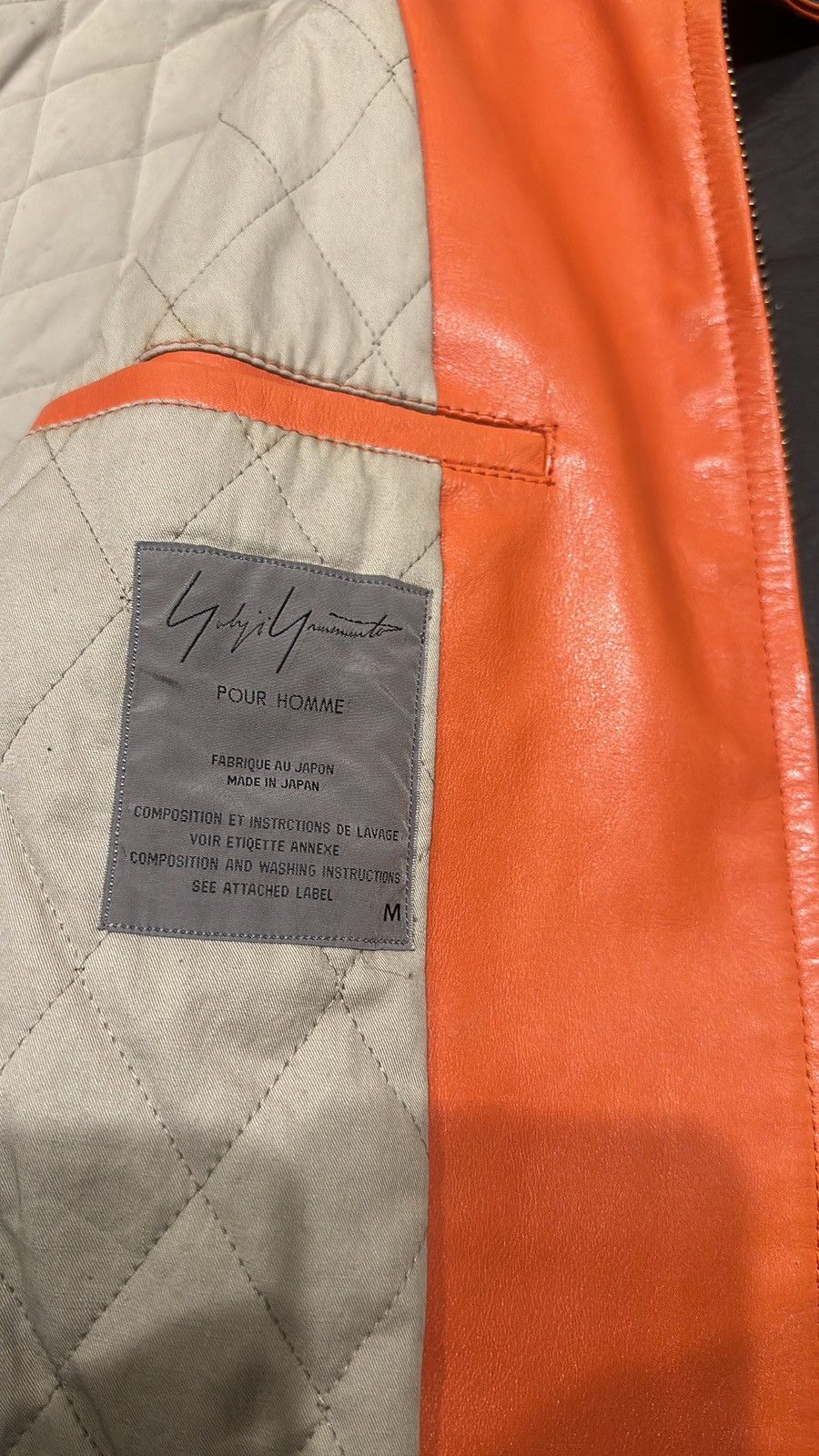 Yohji Yamamoto Yohji Yamamoto Pour Homme 6.1 The Men leather jacket Size US XL / EU 56 / 4 - 6 Thumbnail