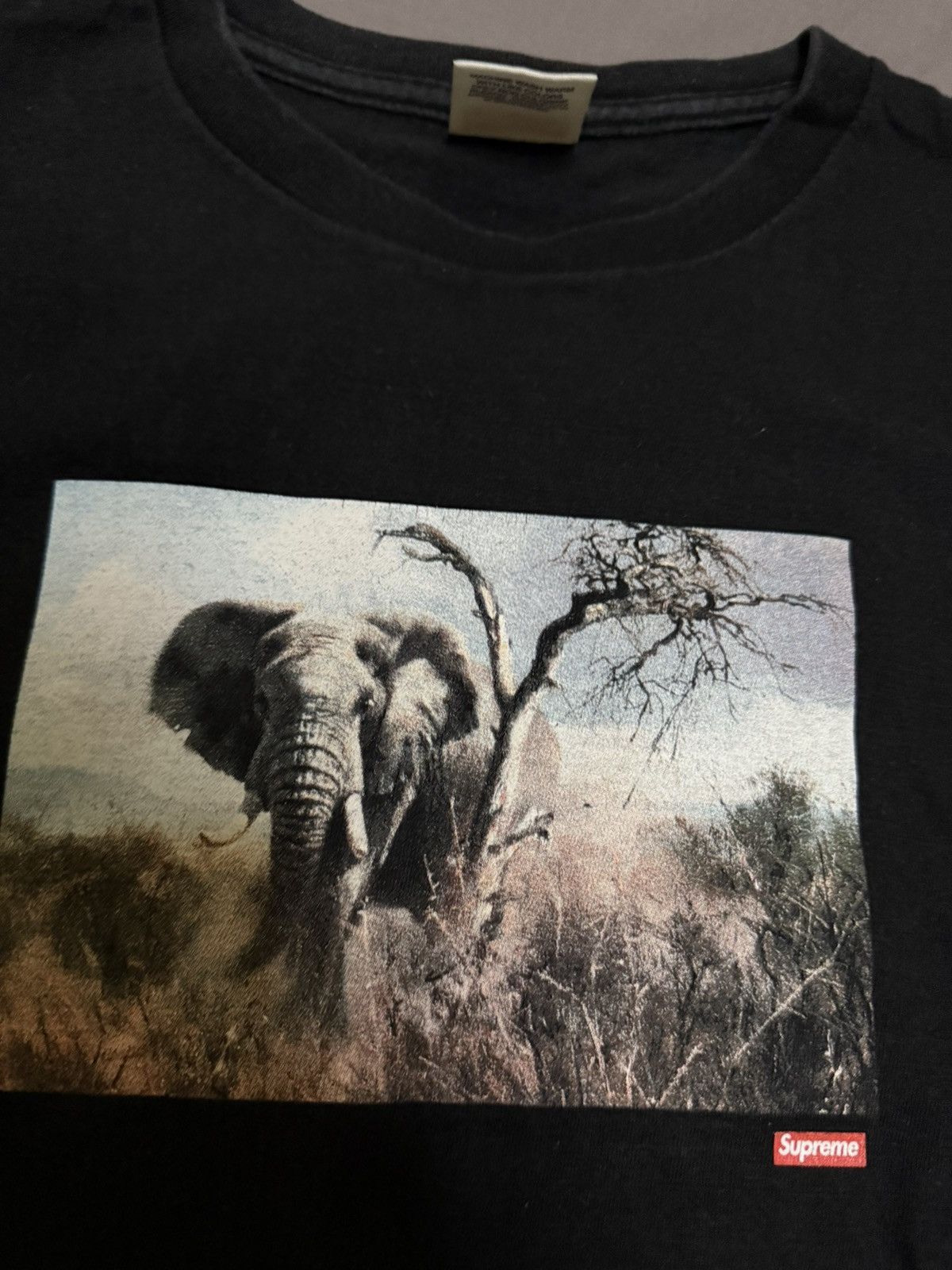 Supreme Supreme 2010ss Safari elephant tee T-shirt Size US M / EU 48-50 / 2 - 2 Thumbnail