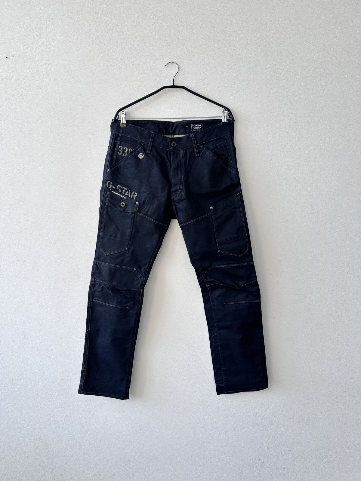 G-Star G-Star Raw 5620 Elwood Tapered Cargo Pants Size 34x32 Biker Size US 34 / EU 50 - 1 Thumbnail