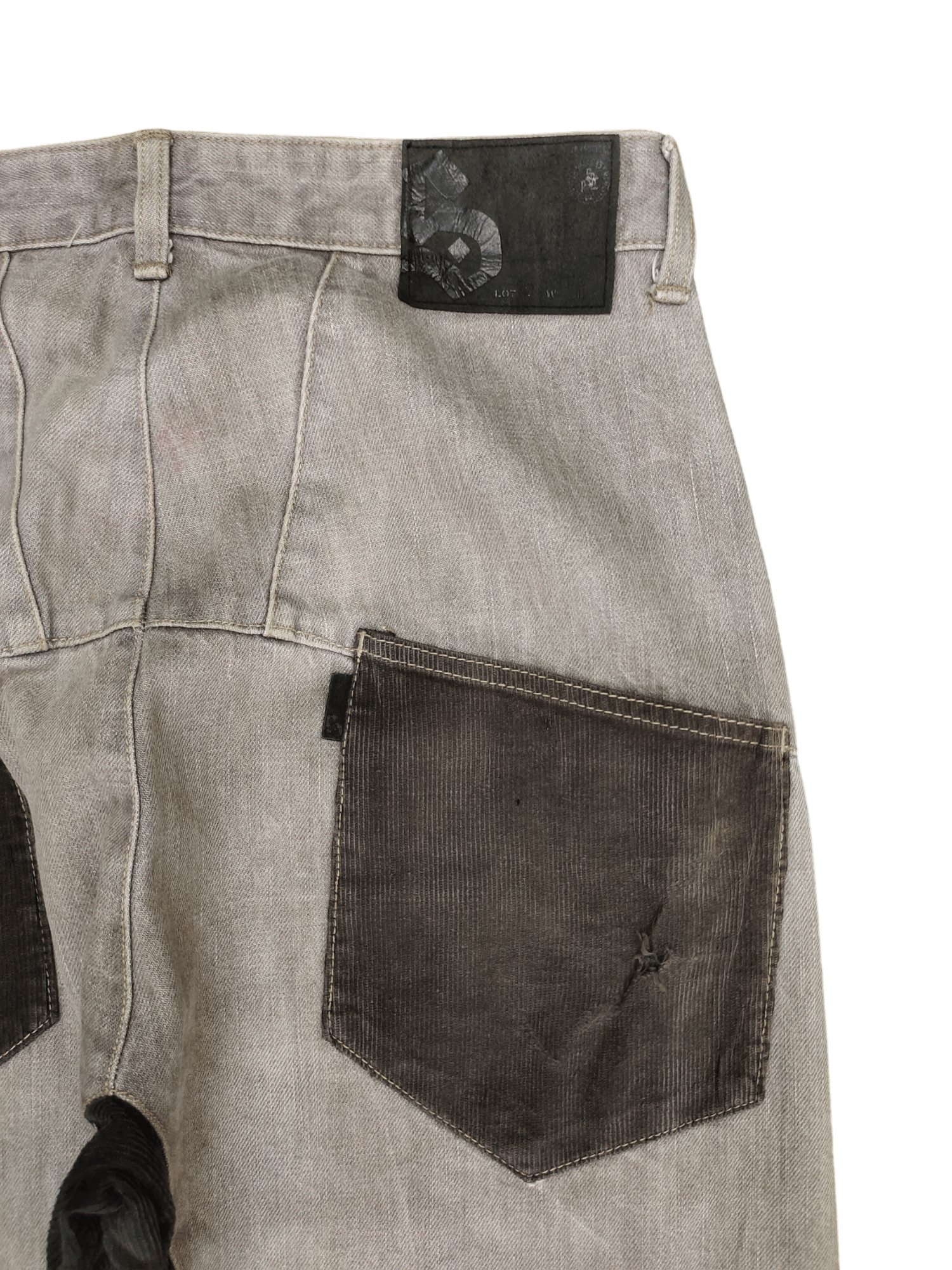 FDMTL Scanner Fundamental Two Color Denim Pants Size US 31 - 12 Thumbnail