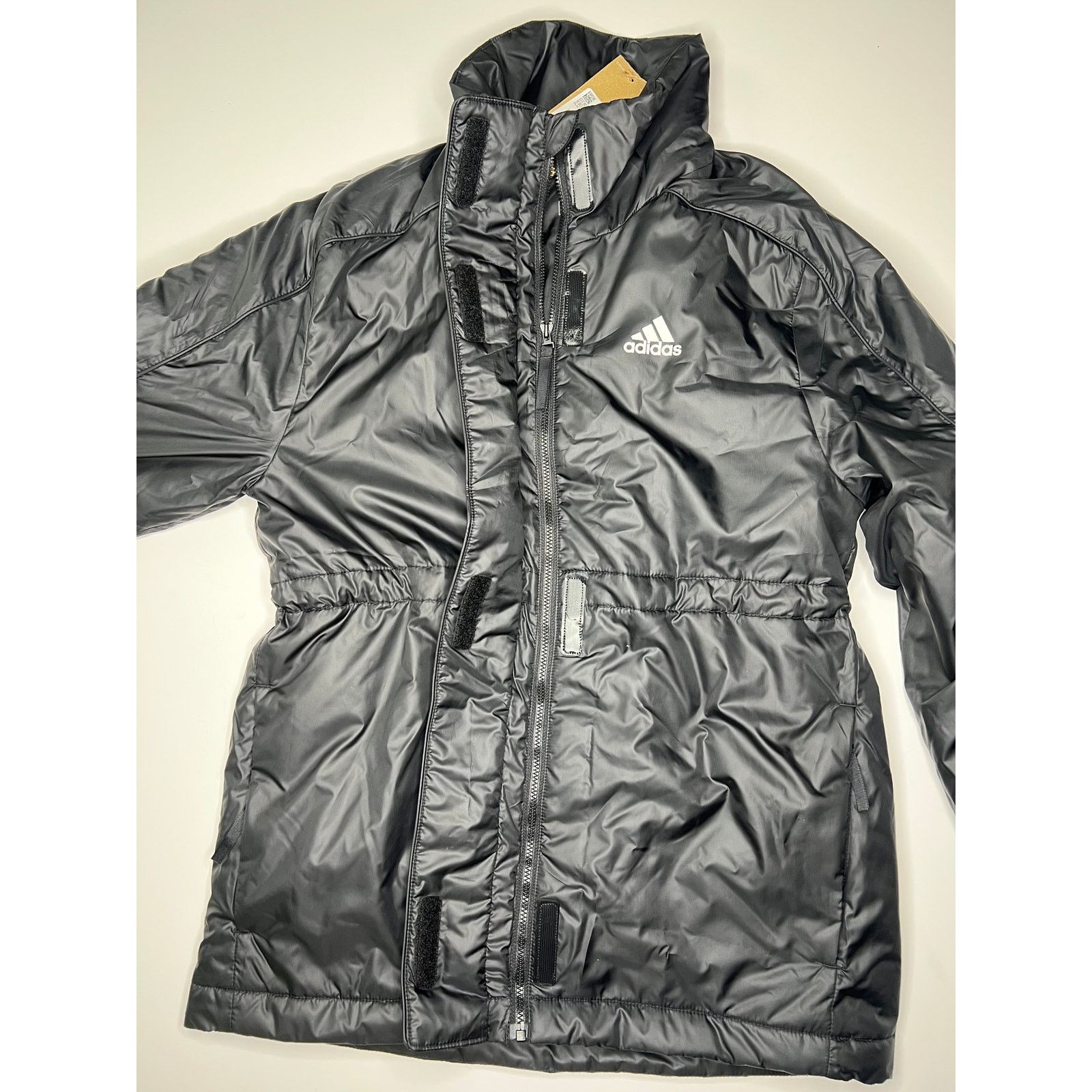Adidas Adidas Jacket Insulated Padded Winter Coat Puffer Black Wmns Size S / US 4 / IT 40 - 4 Thumbnail