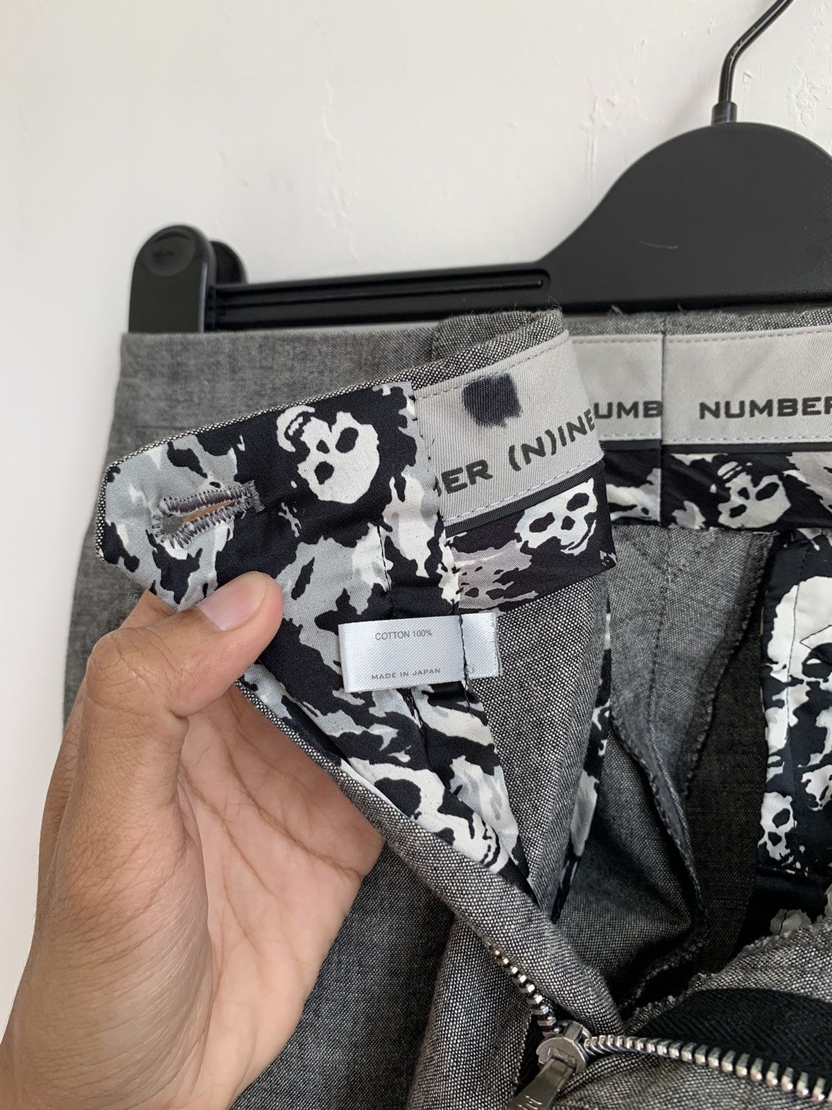 Number (N)ine SS01 "Time Migration" Trouser Size US 30 / EU 46 - 5 Thumbnail
