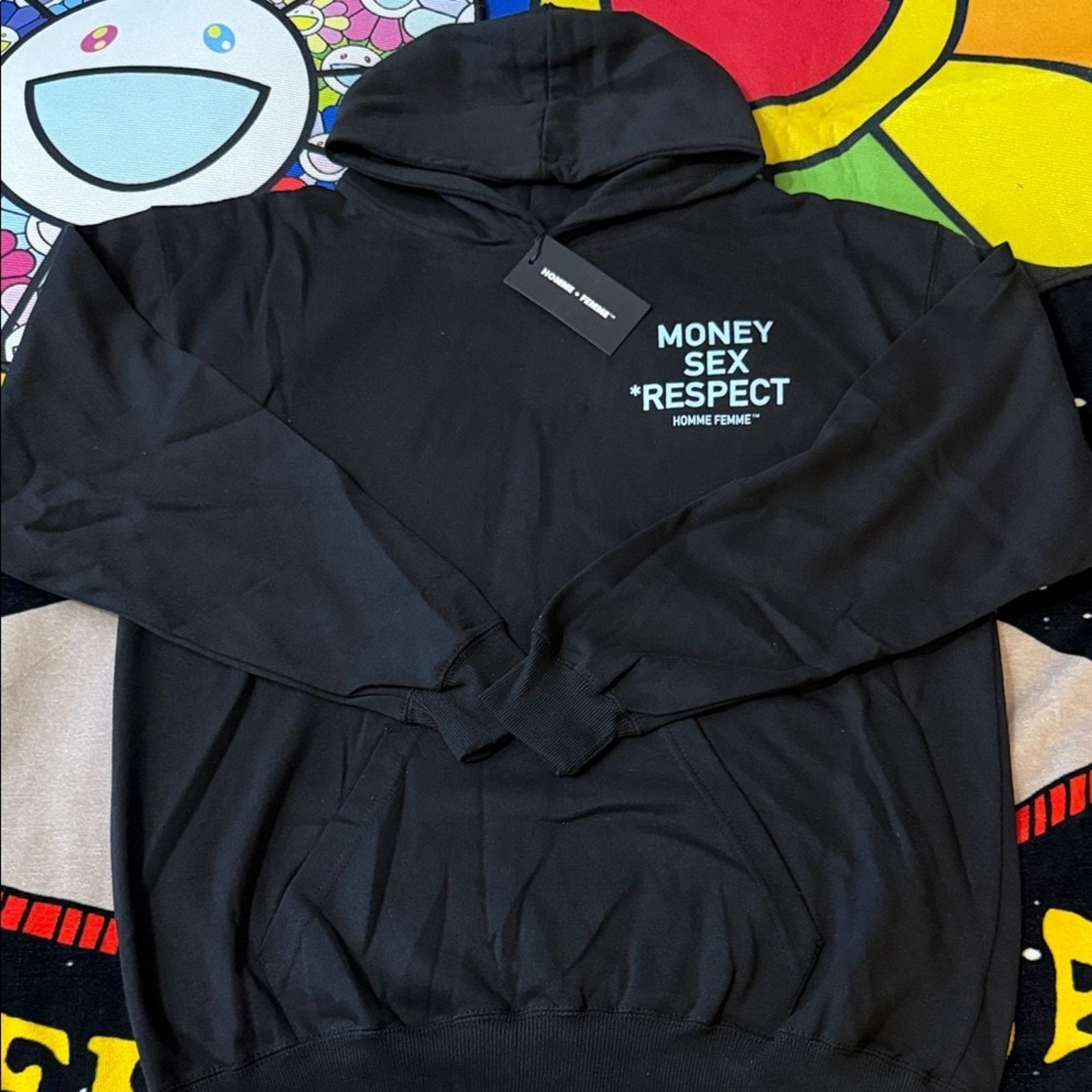 Homme + Femme La Homme Femme Money Sex Respect Hoddie Size US L / EU 52-54 / 3 - 1 Thumbnail