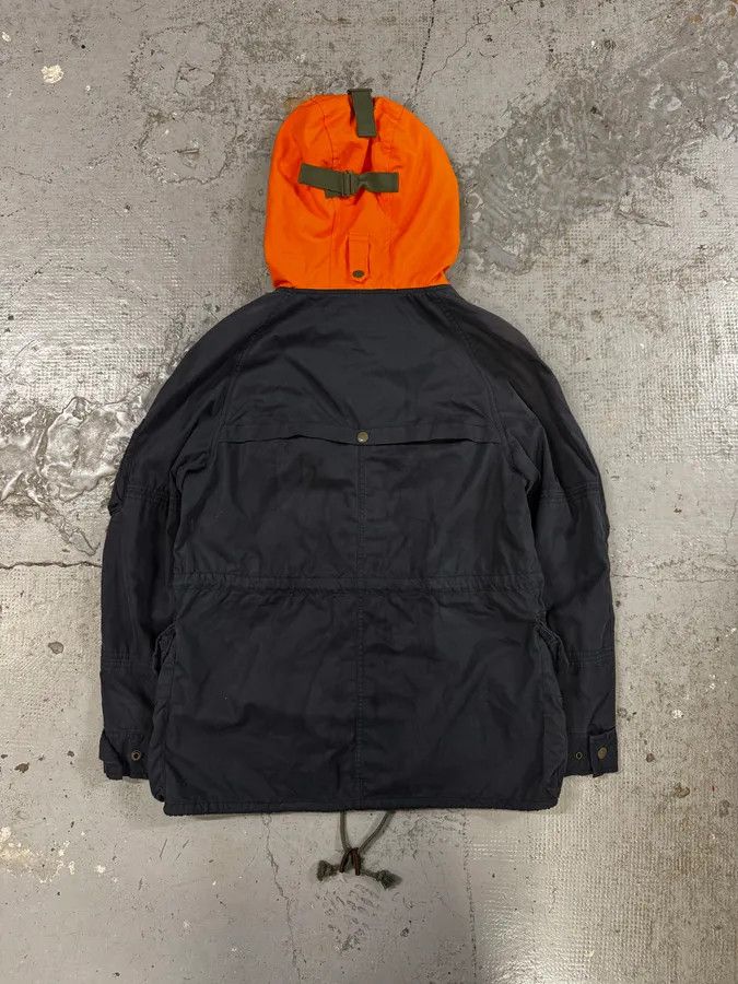 Polo Ralph Lauren 2000s Ralph Lauren Navy & Orange Hooded Parka Jacket Size US S / EU 44-46 / 1 - 4 Thumbnail