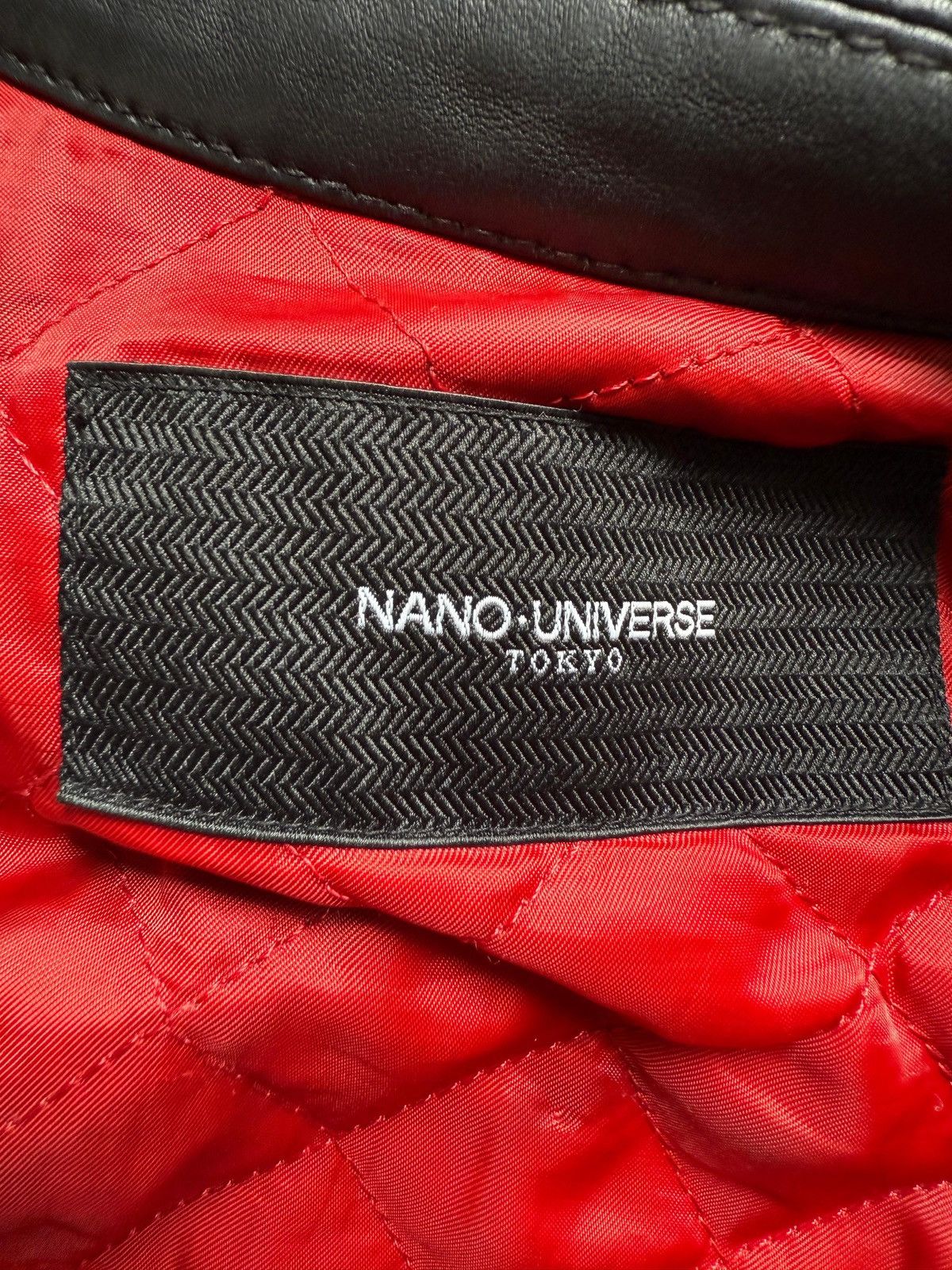 NANO universe Nano Universe leather jacket size s/m Size US S / EU 44-46 / 1 - 4 Thumbnail
