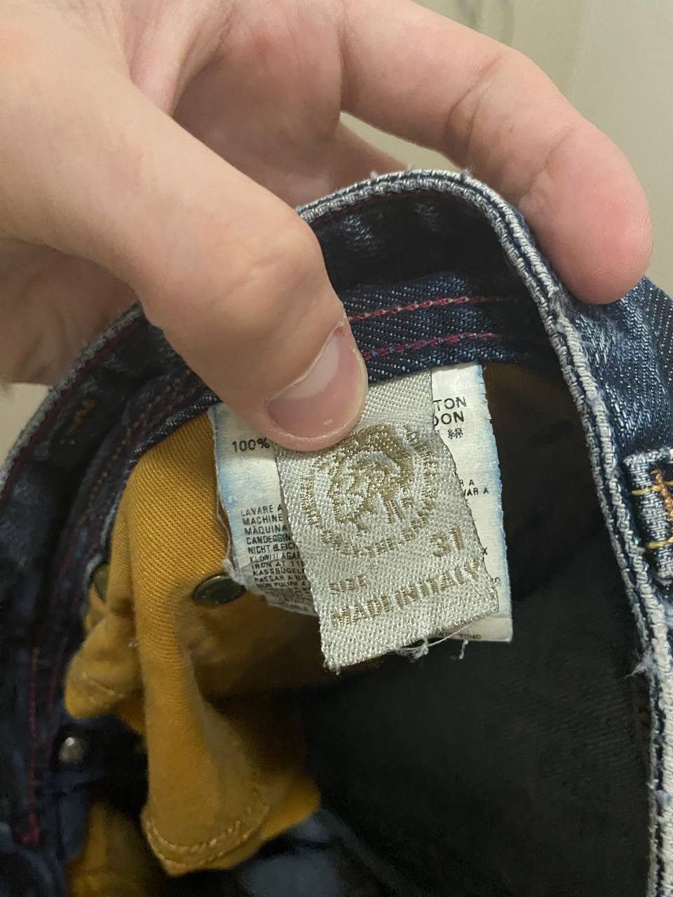 Diesel × Jean × Vintage Vintage diesel denim distressed jeans pants Size US 31 - 17 Thumbnail