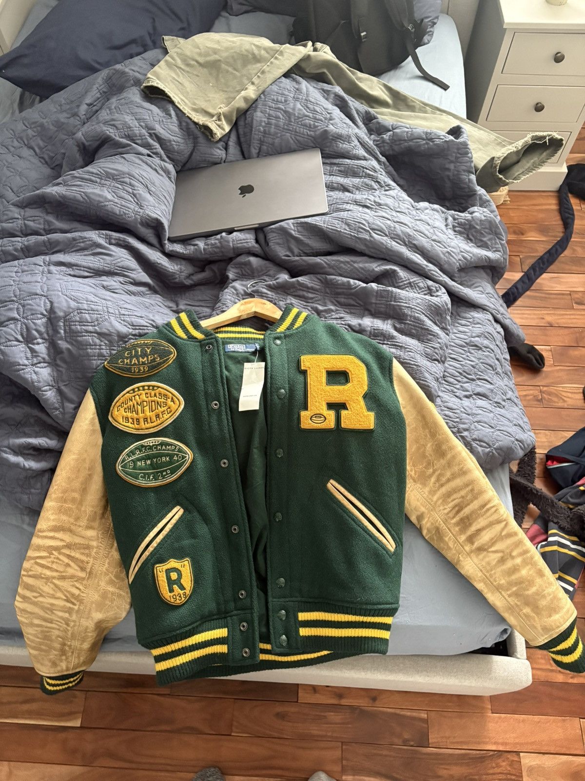 Polo Ralph Lauren Ralph Lauren Iconic Letterman Varsity Size US M / EU 48-50 / 2 - 1 Thumbnail