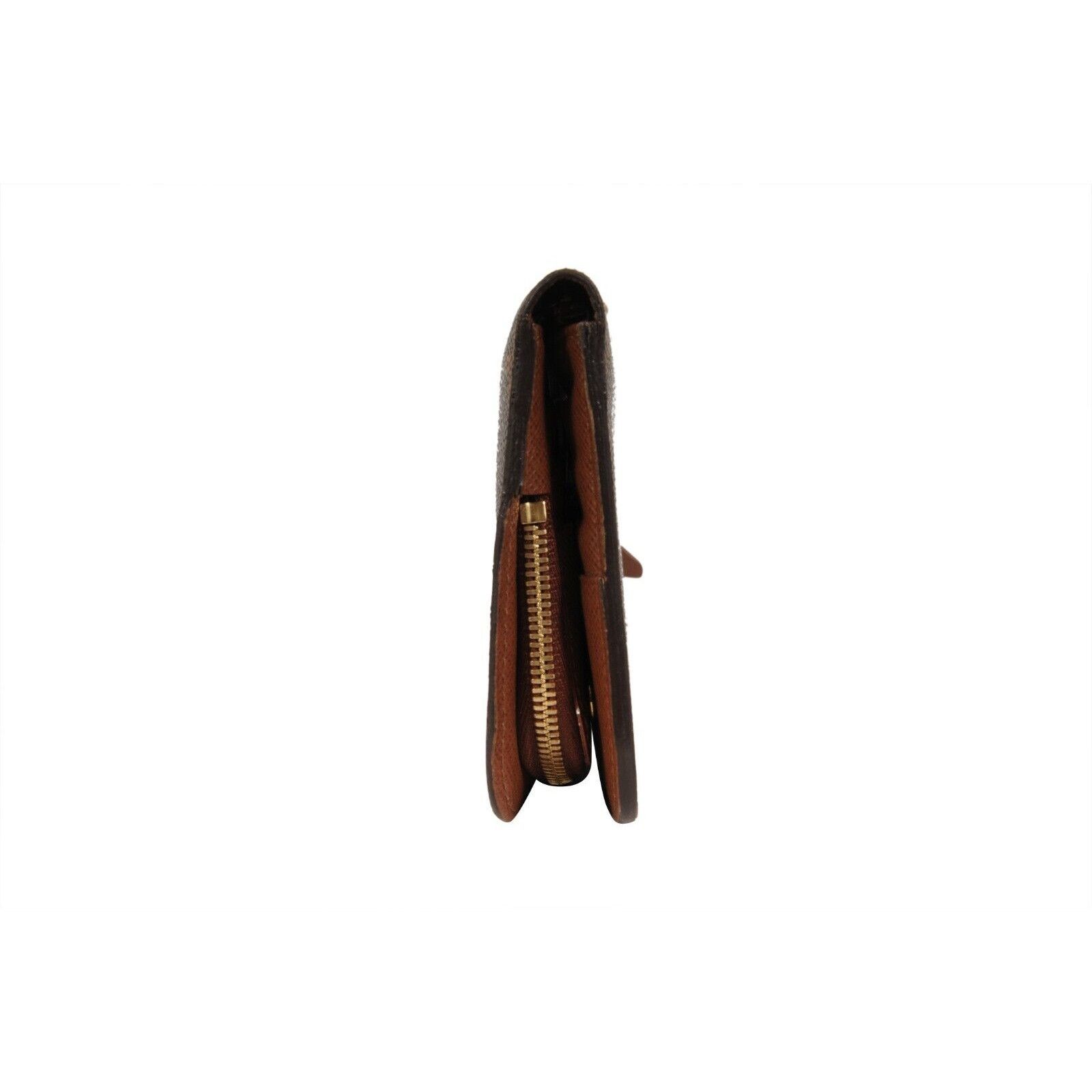 Louis Vuitton Ikat Wallet Brown Lv Logo Monogram Zip Long Canvas Size ONE SIZE - 5 Thumbnail