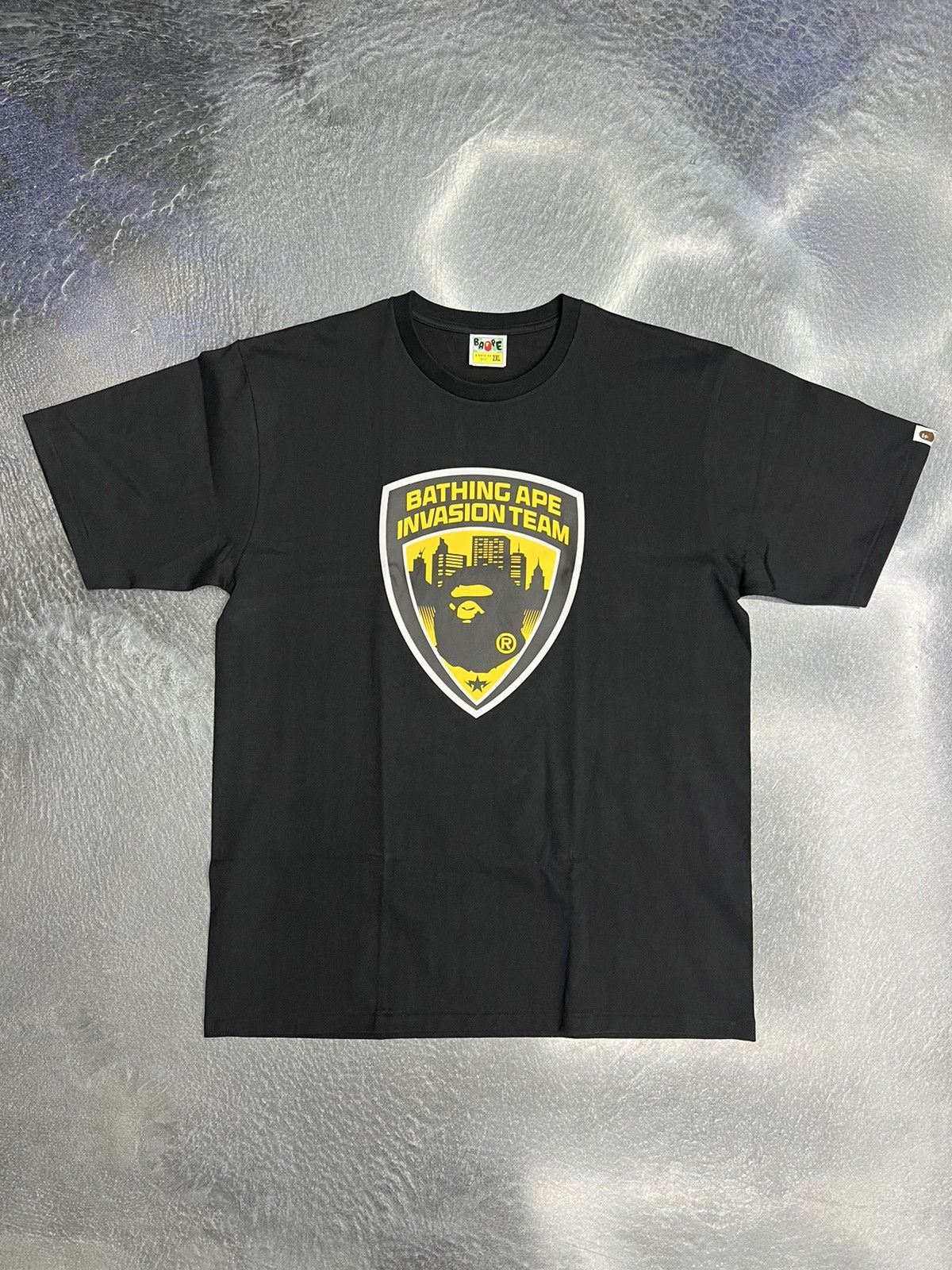 Bape Bape Security Emblem T-Shirt Size US XXL / EU 58 / 5 - 1 Thumbnail