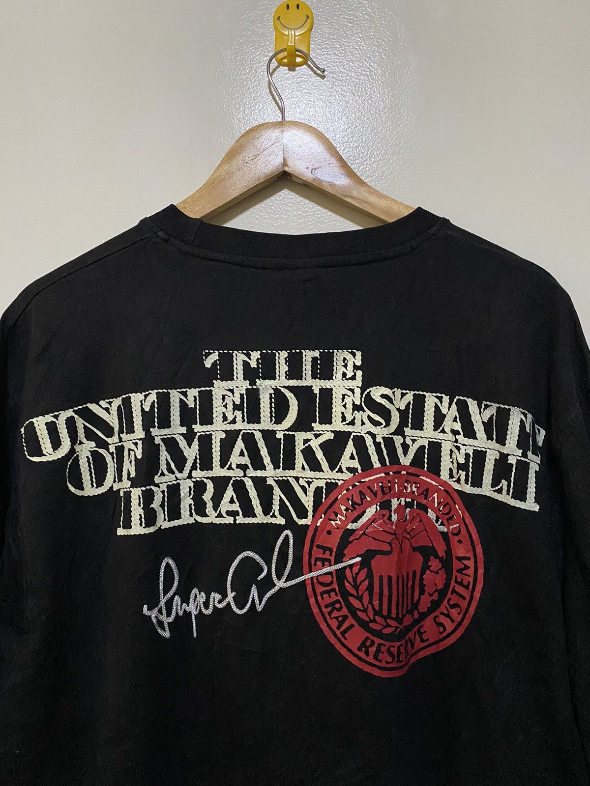 Rap Tees Makaveli Tupac $50 Dollar Bill Graphic Tee Size US XXL / EU 58 / 5 - 5 Thumbnail