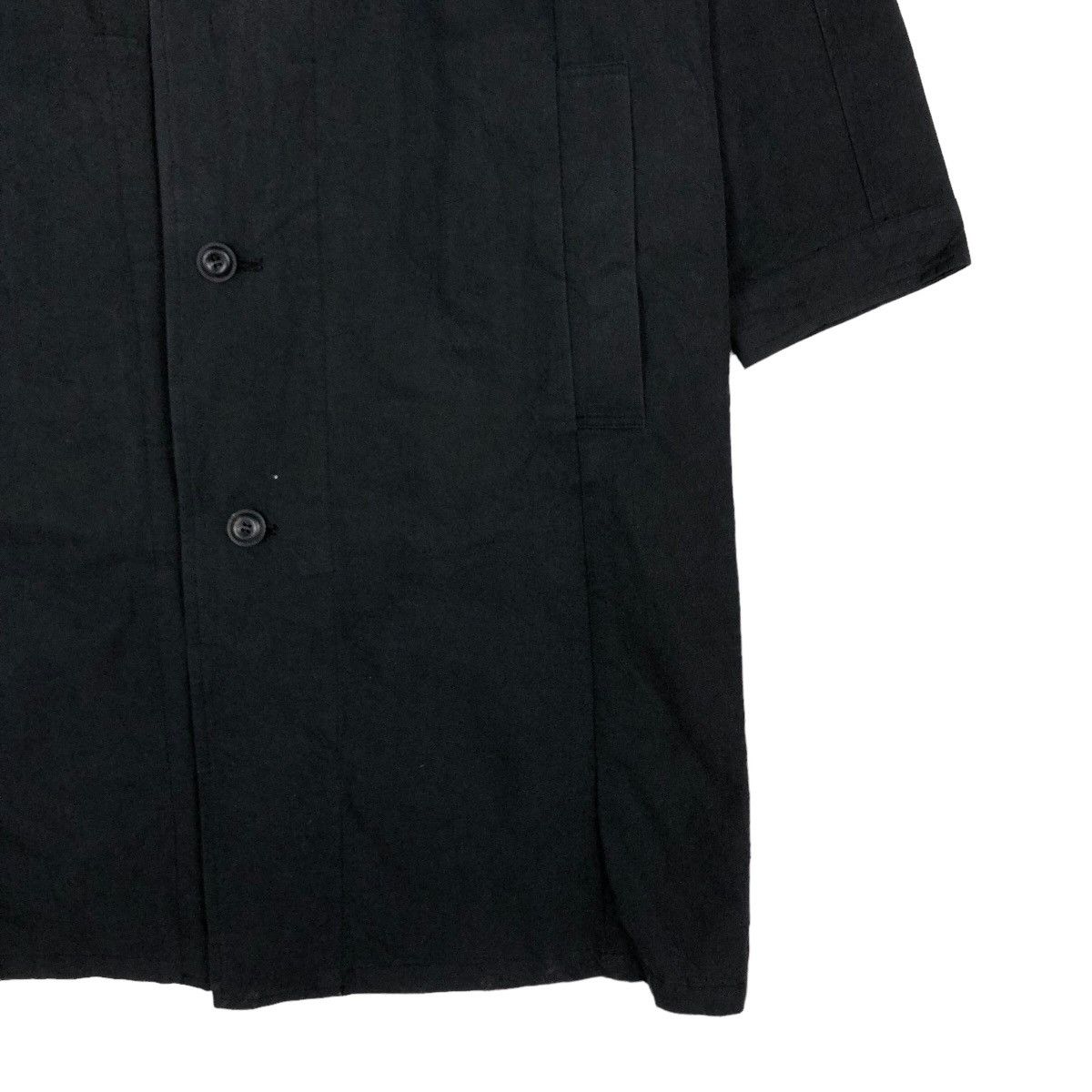 Issey Miyake 🔥Rich Black Long Fly Coats Jacket The Hinoki Japan Size US M / EU 48-50 / 2 - 6 Thumbnail