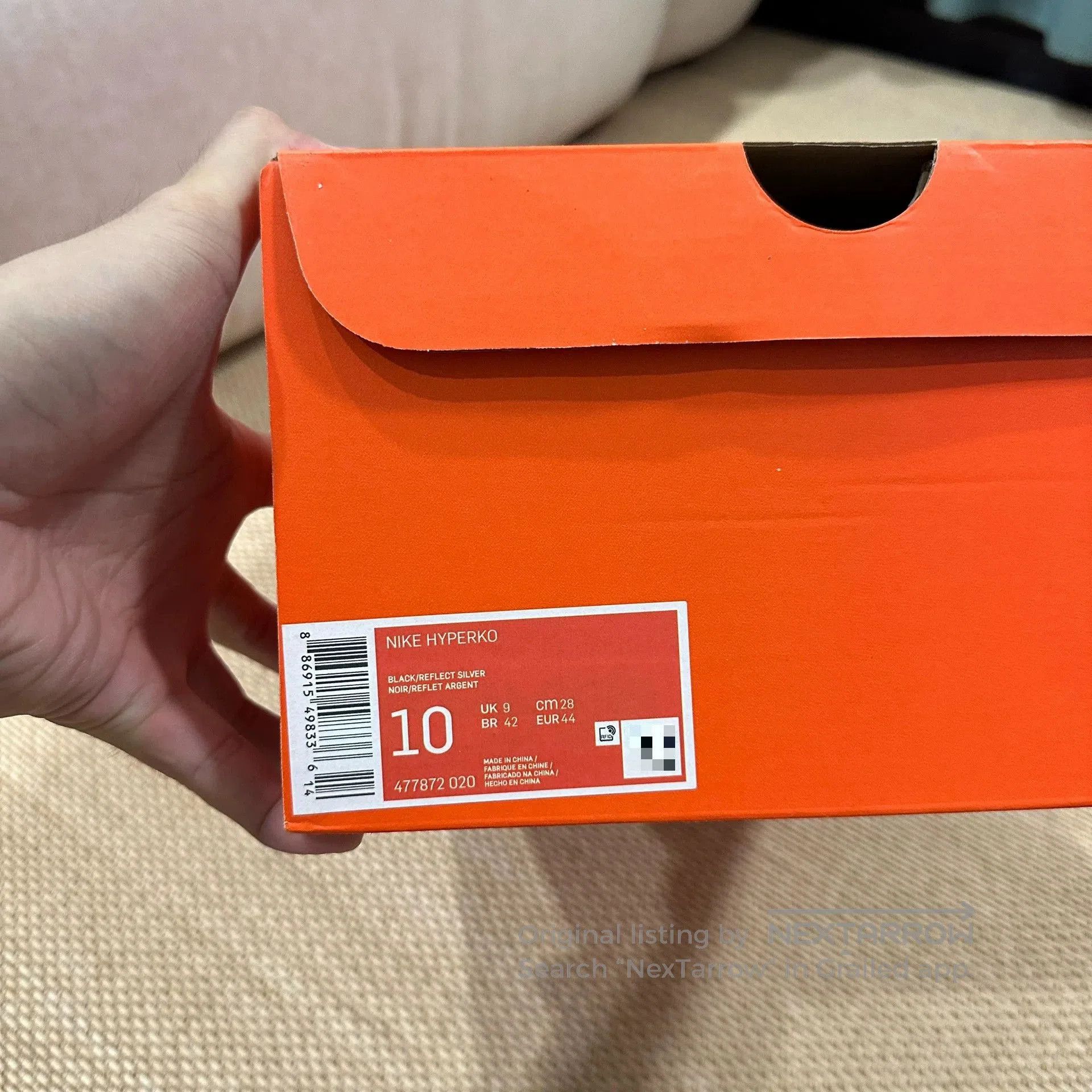 Nike Nike HyperKO High-Top Training Shoes. Size US 10 / EU 43 - 8 Thumbnail