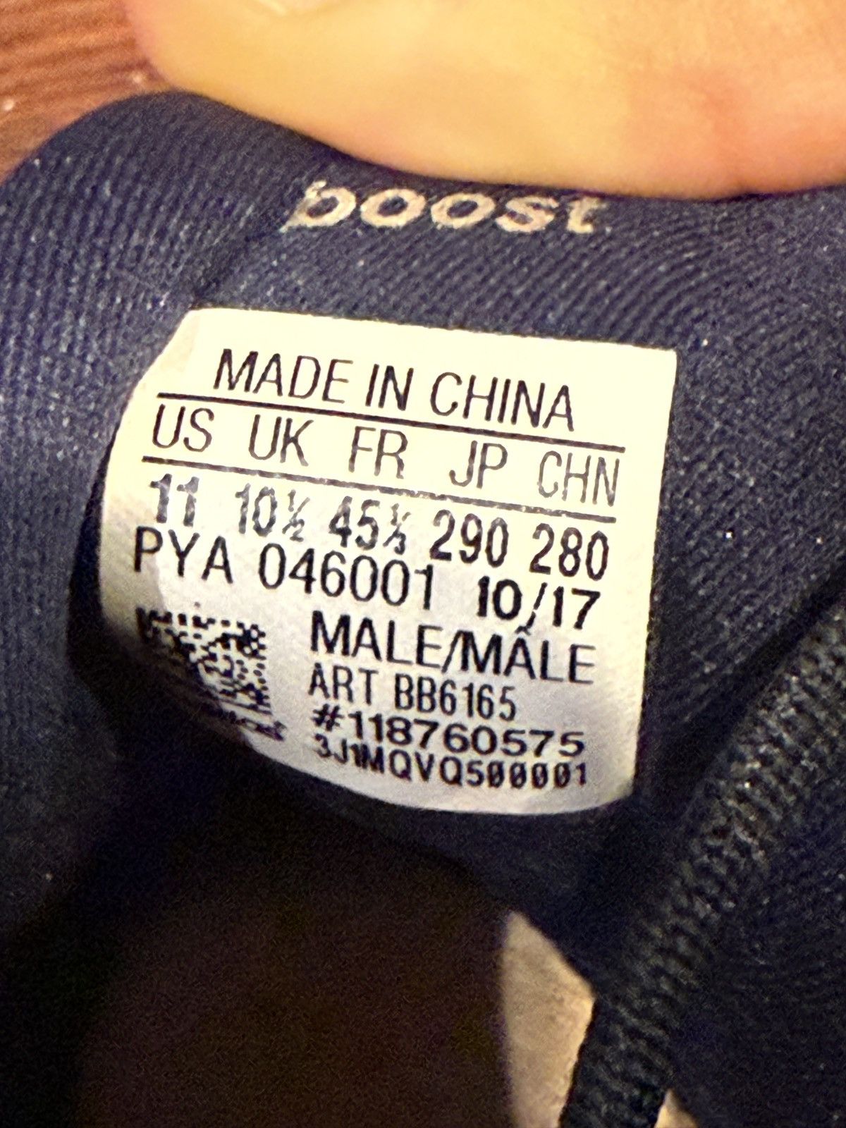 Adidas Adidas UltraBOOST 4.0 (Multi Navy) Size US 11 / EU 44 - 6 Thumbnail