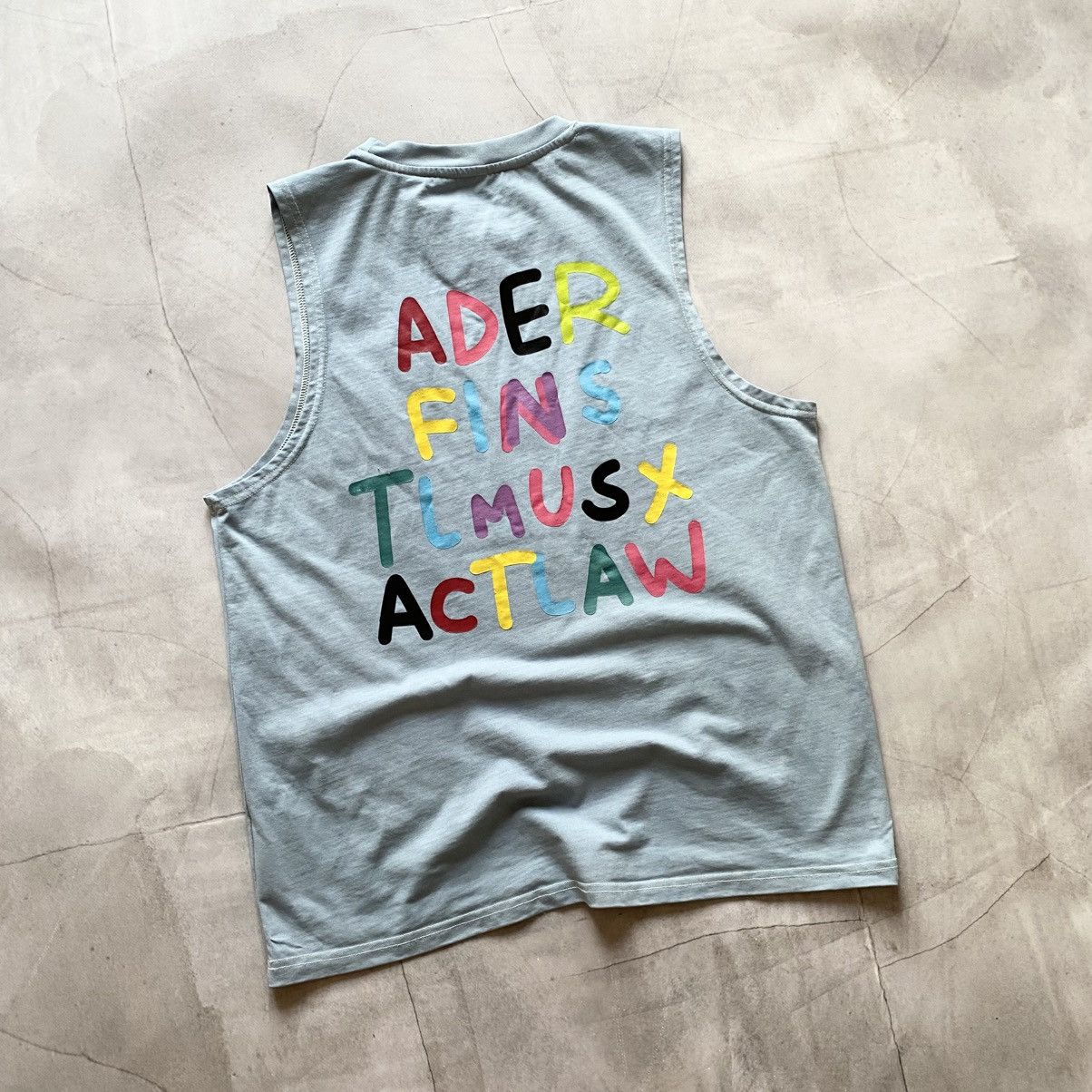 Acne Studios × Ader Error × Diesel s23’ Ader Error Big Logo Tank Top Acne Studios Style Y2K Size US L / EU 52-54 / 3 - 3 Thumbnail