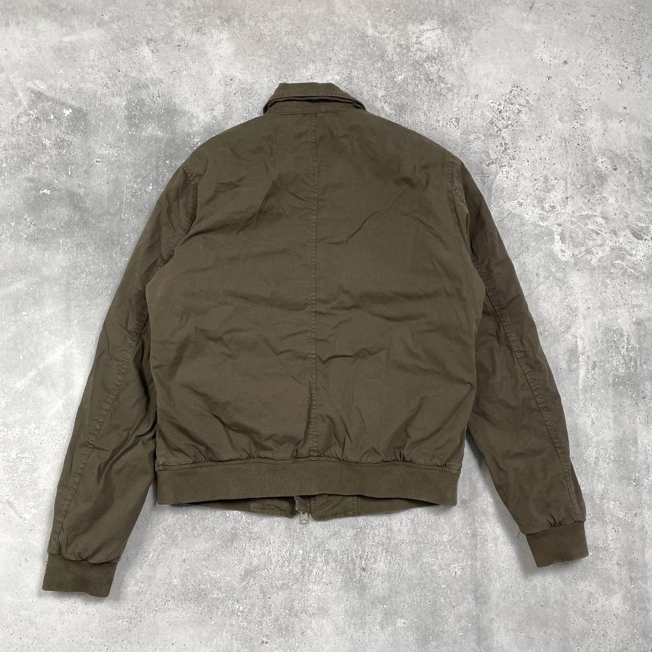 Allsaints Allsaints Nicks Double Zip Bomber Jacket Khaki Size XS Size US XS / EU 42 / 0 - 14 Thumbnail