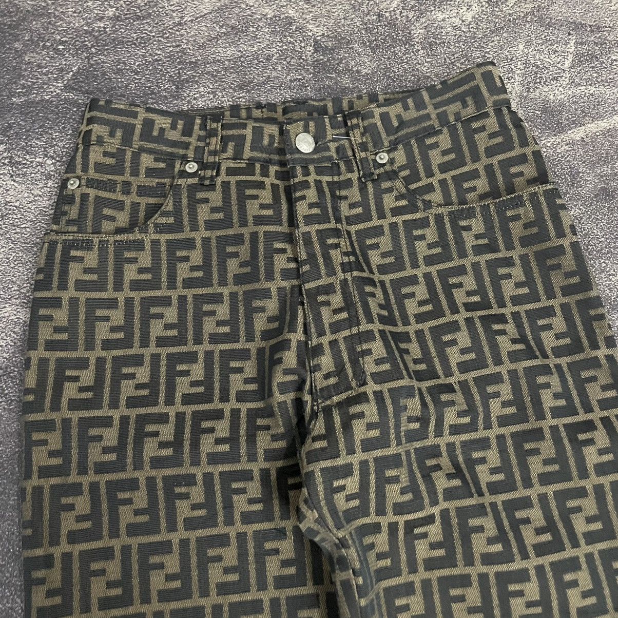 Fendi Fendi monogram jeans Size 29" - 6 Thumbnail