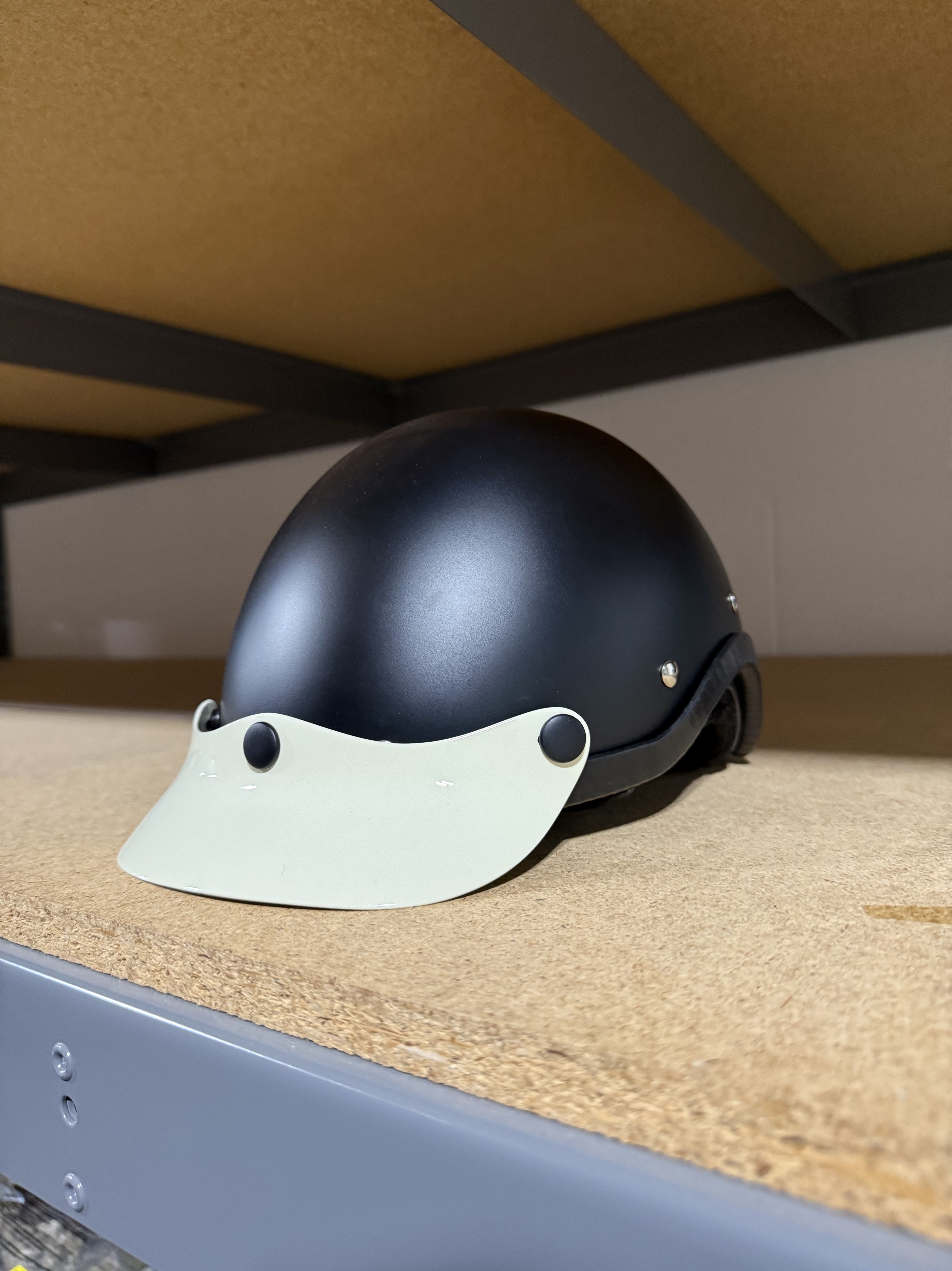 Neighborhood Neighborhood Half Helmet 'Black' Size ONE SIZE - 1 Thumbnail